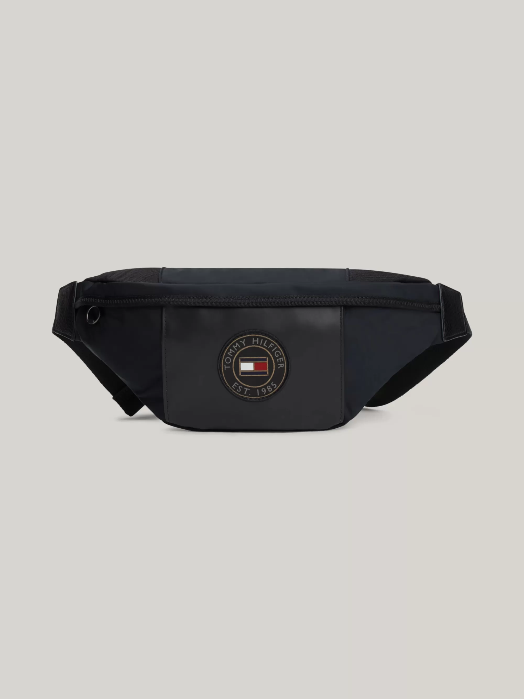 Crossbodytassen*Tommy Hilfiger Heuptas Met Gemengde Texturen En Logo BLACK