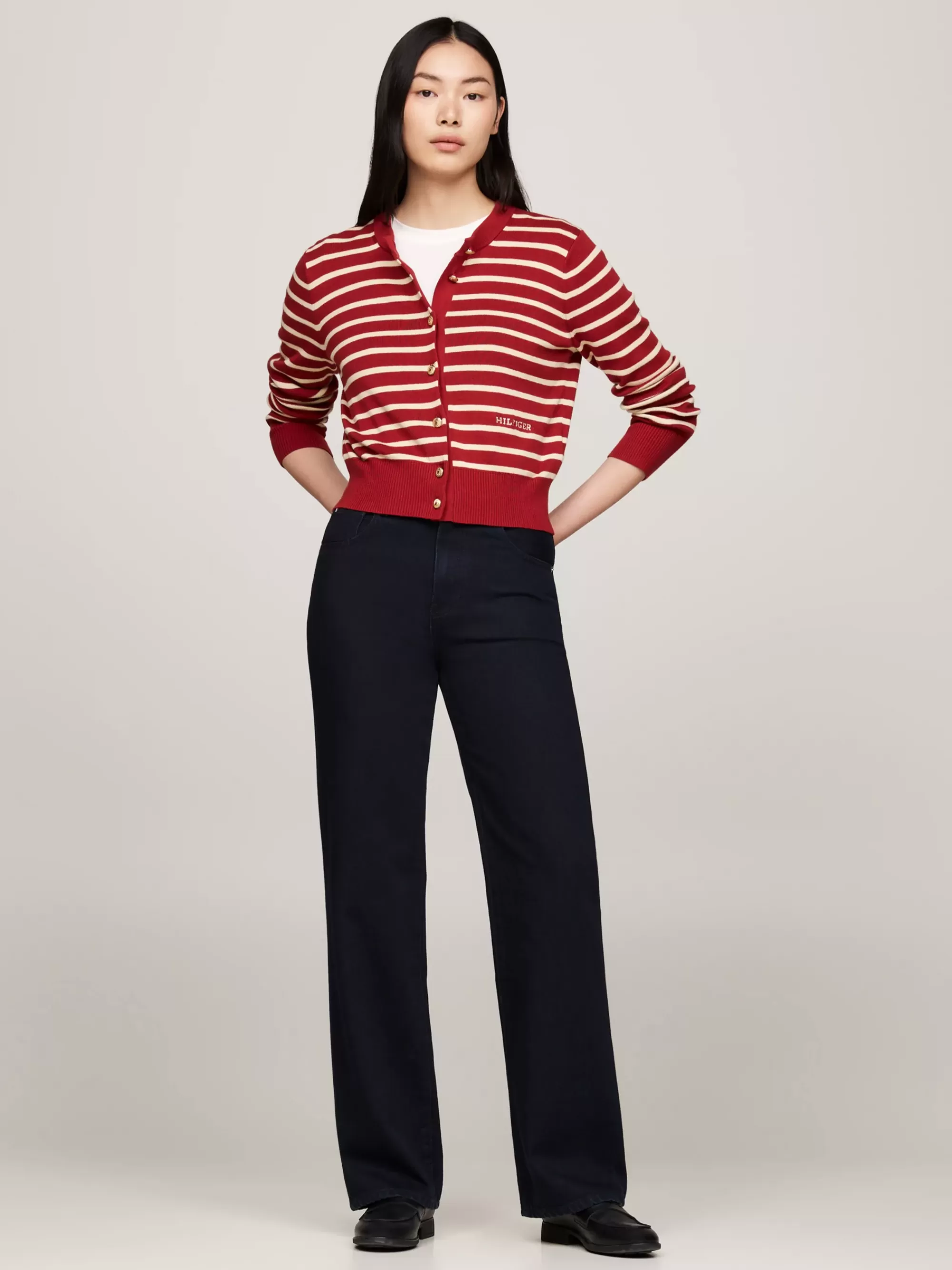 Jeans*Tommy Hilfiger High Rise Relaxed Bootcut Jeans DEB