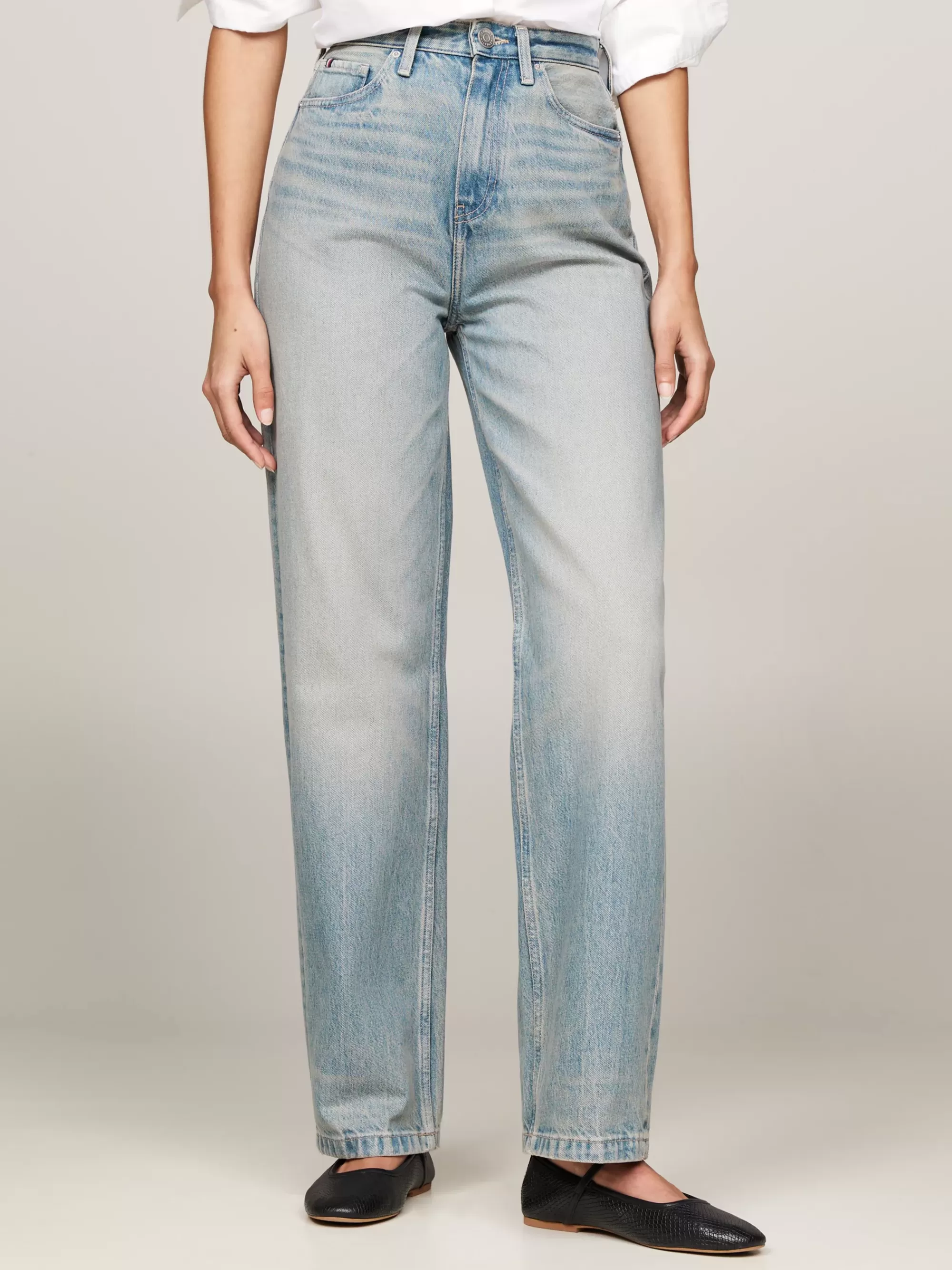 Jeans*Tommy Hilfiger High Rise Relaxed Straight Jeans JOY