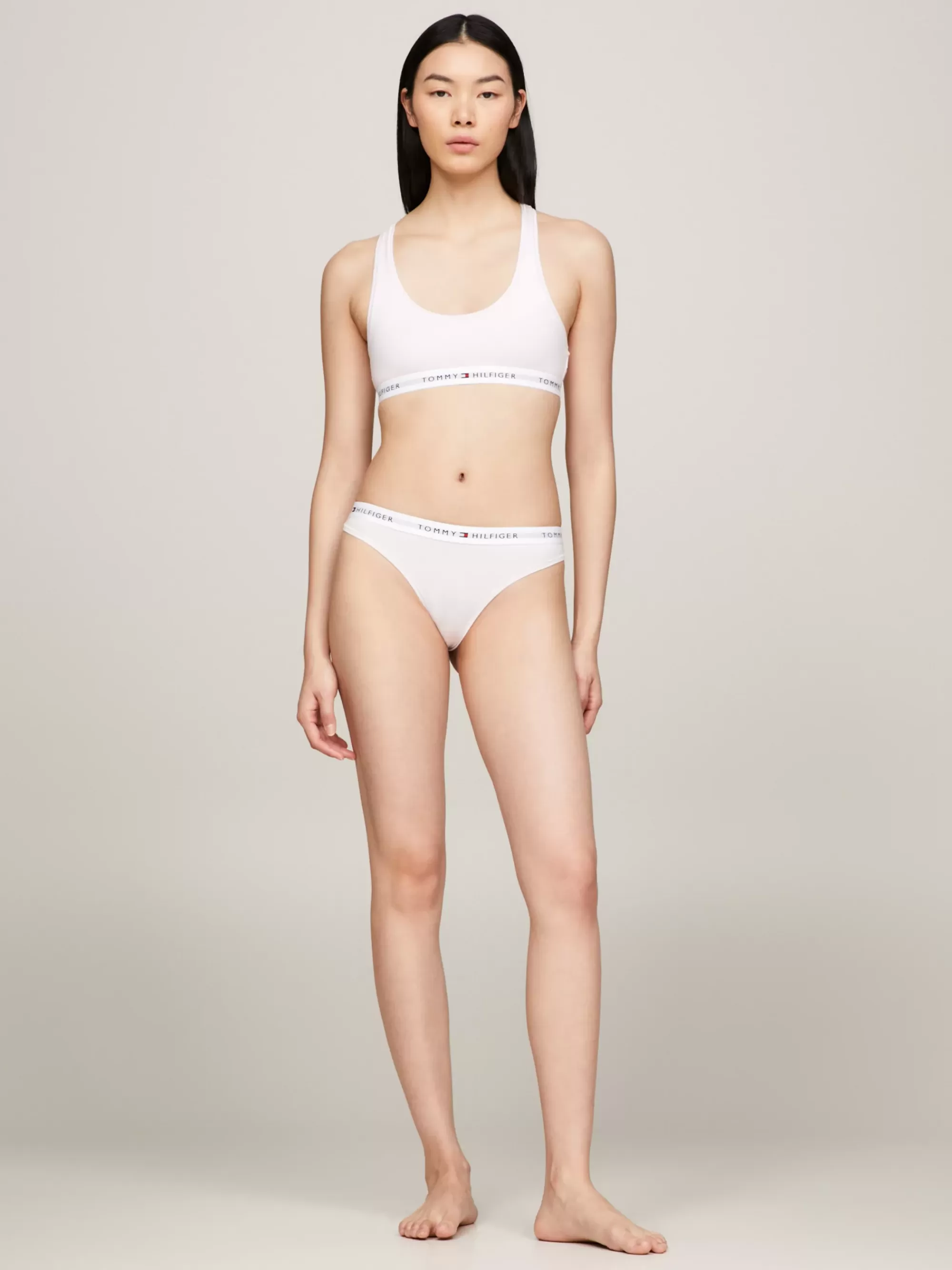Slips | Lingerie*Tommy Hilfiger Hilfiger Icon String Met Logo LIGHT PINK