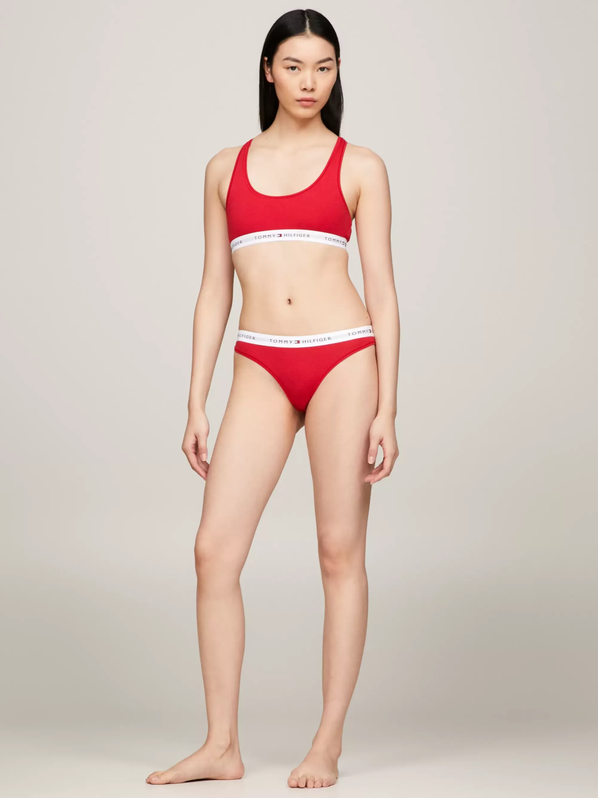 Slips | Lingerie*Tommy Hilfiger Hilfiger Icon String Met Logo PRIMARY RED