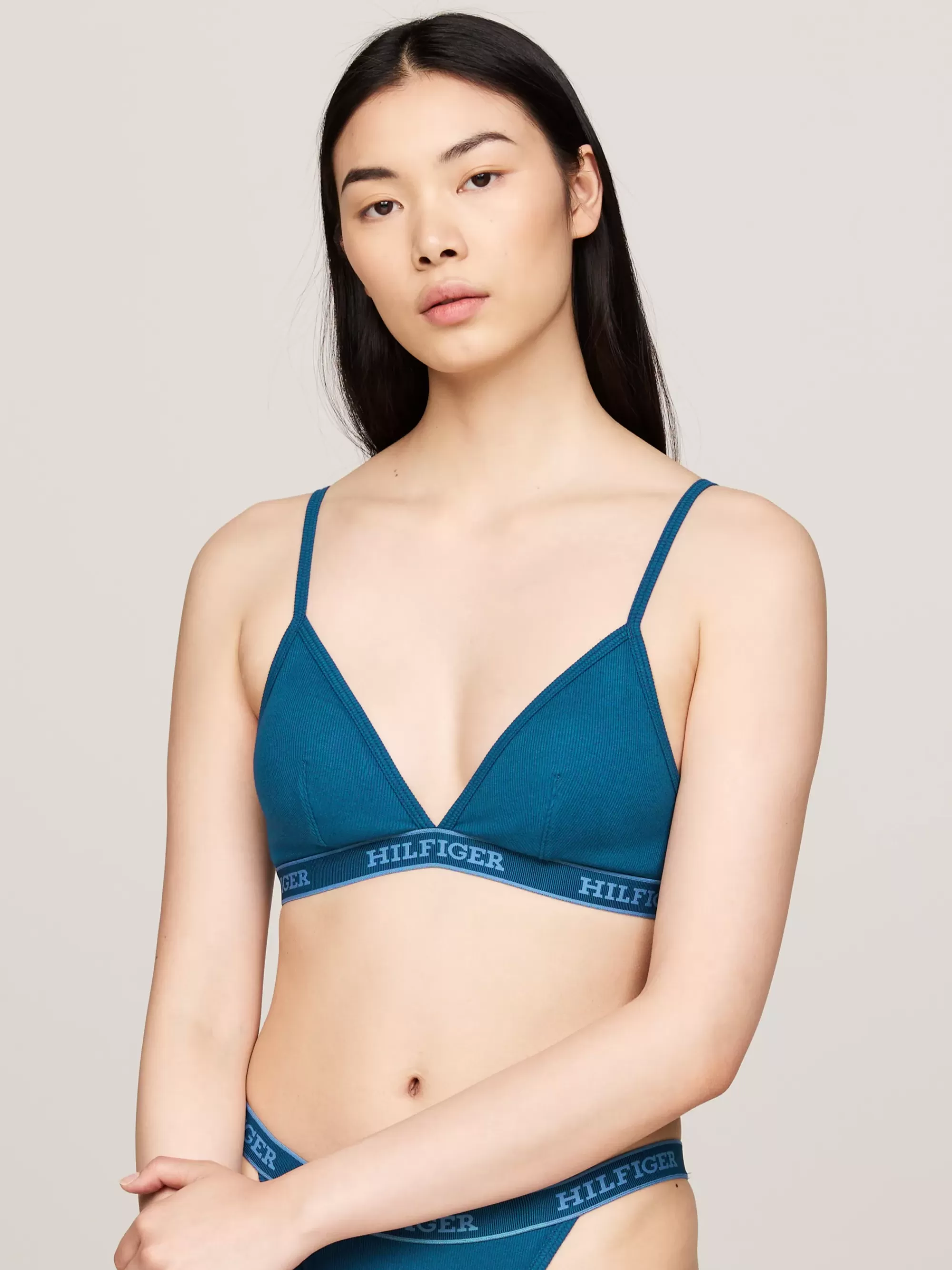 Bh's | Lingerie*Tommy Hilfiger Hilfiger Monotype Triangel-bh DEEP INDIGO