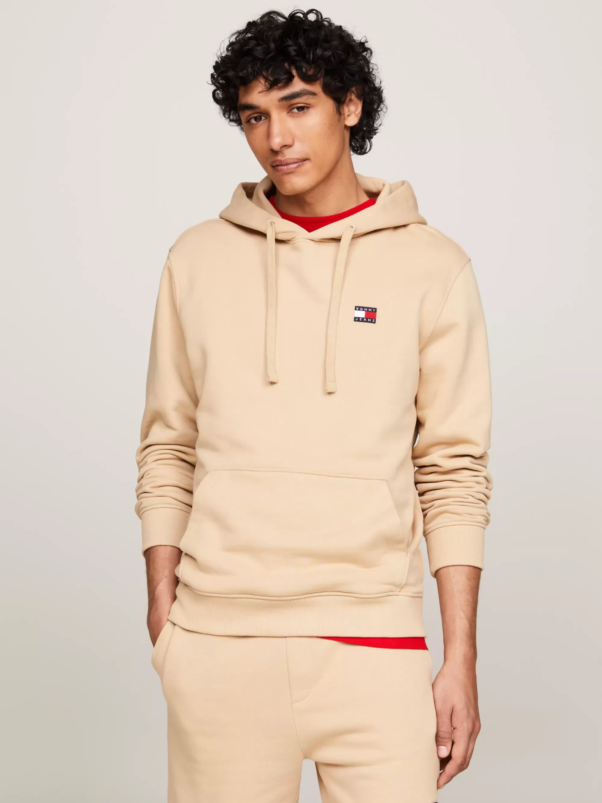 Plus Size Kleding & Inclusieve Maten | Sweatshirts & Hoodies*Tommy Hilfiger Hoodie Met Trekkoord En Tommy-badge GENTLE GOLD