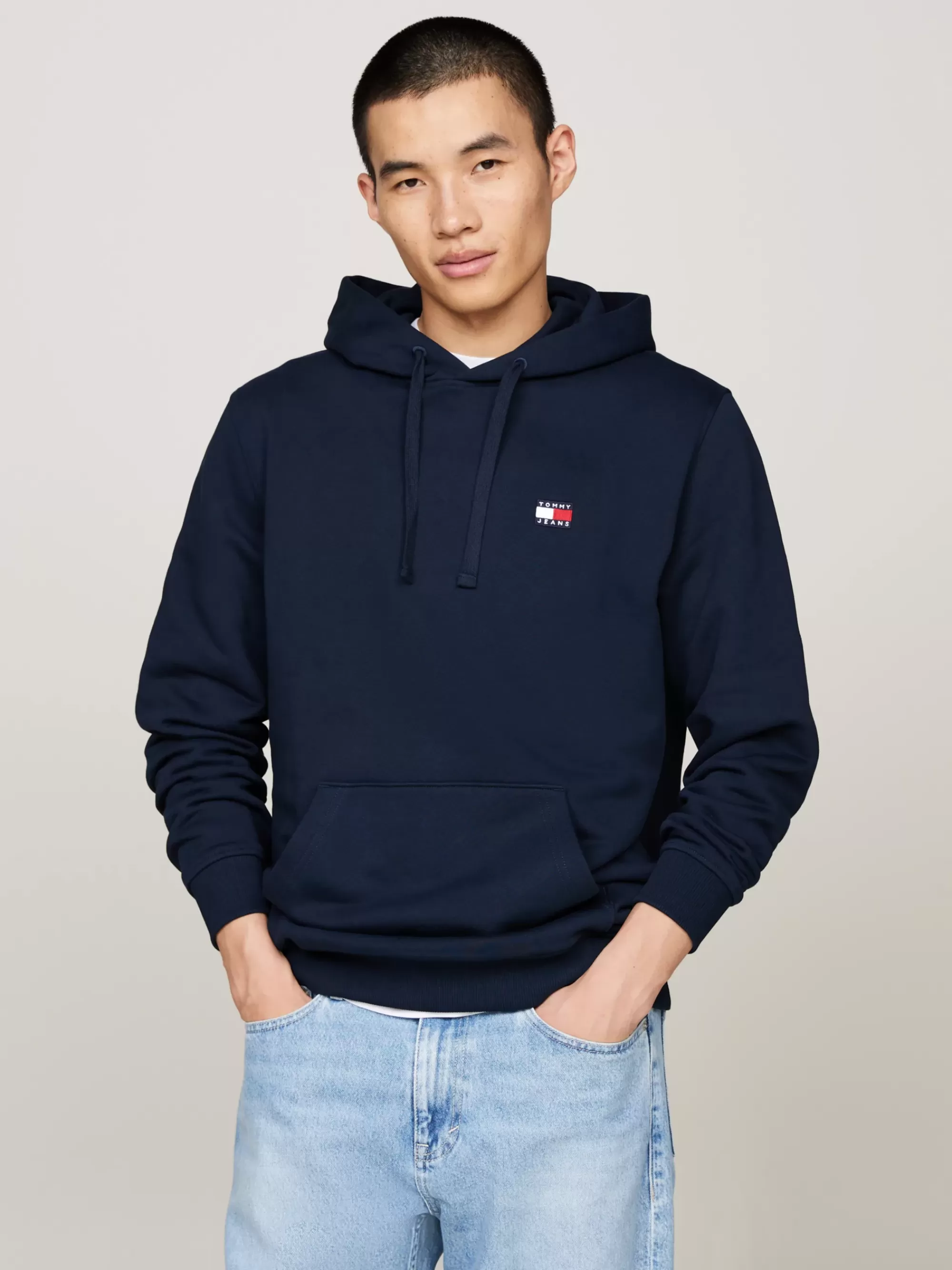 Sweatshirts & Hoodies*Tommy Hilfiger Hoodie Met Trekkoord En Tommy-badge DARK NIGHT NAVY