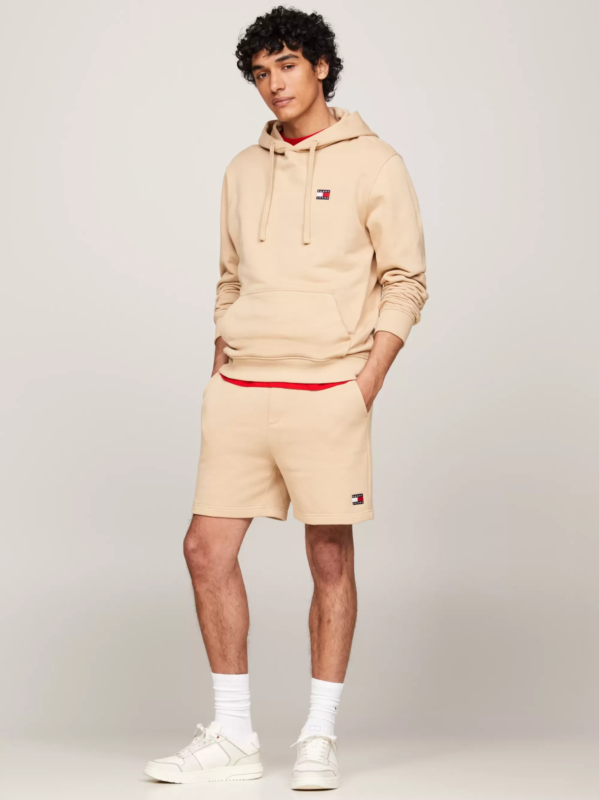 Plus Size Kleding & Inclusieve Maten | Sweatshirts & Hoodies*Tommy Hilfiger Hoodie Met Trekkoord En Tommy-badge GENTLE GOLD
