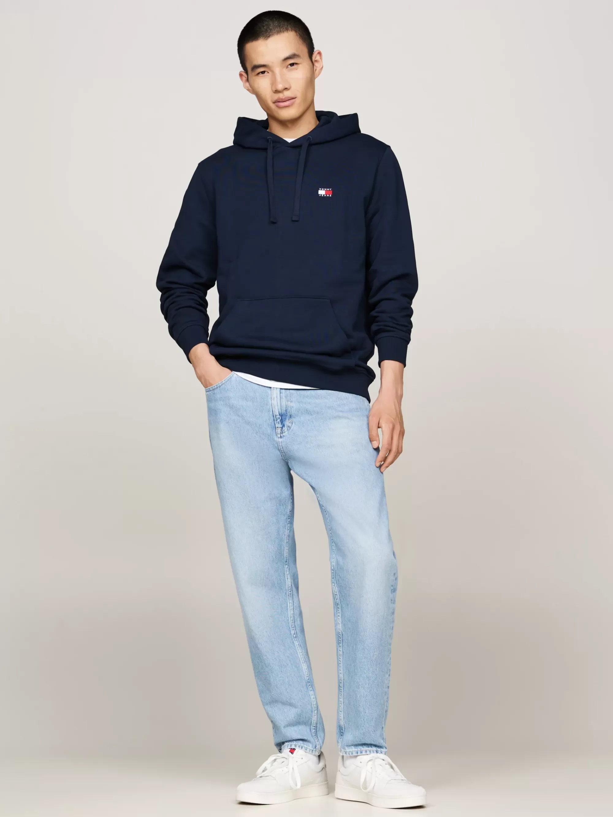 Sweatshirts & Hoodies*Tommy Hilfiger Hoodie Met Trekkoord En Tommy-badge DARK NIGHT NAVY