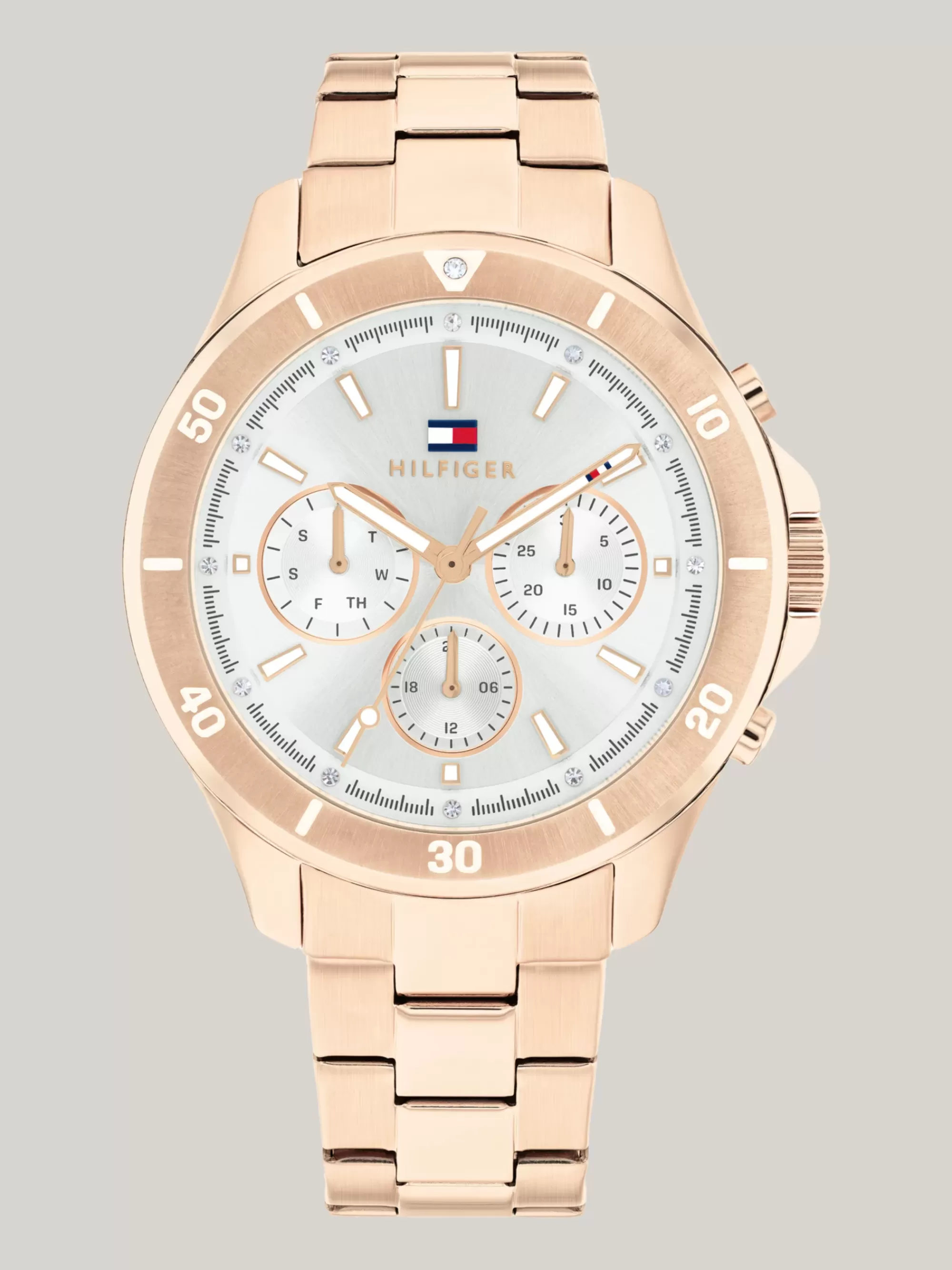 Horloges*Tommy Hilfiger Horloge Van Roséverguld Roestvrij Staal GOLD