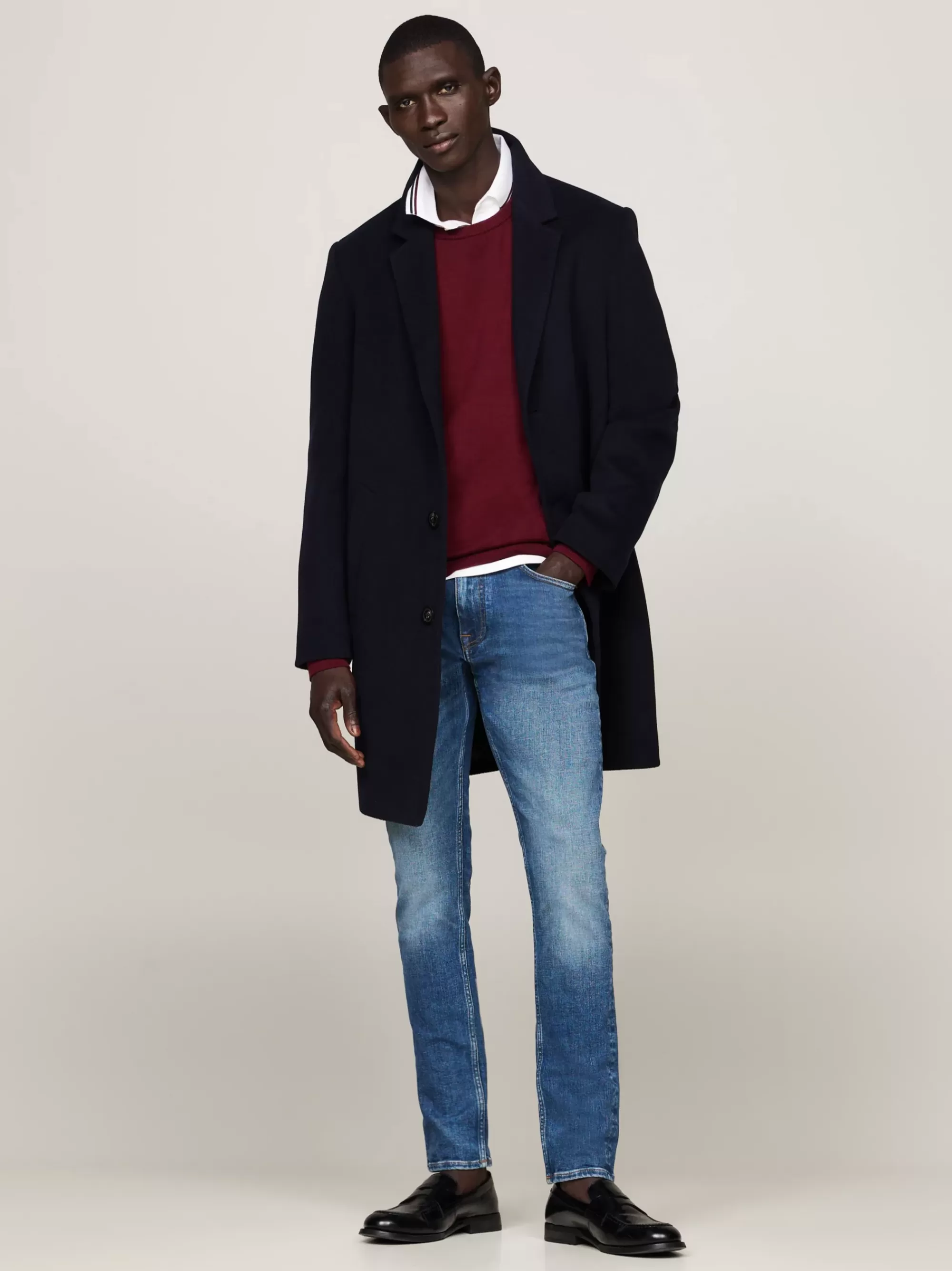 Jeans*Tommy Hilfiger Houston Tapered Jeans PERCE INDIGO