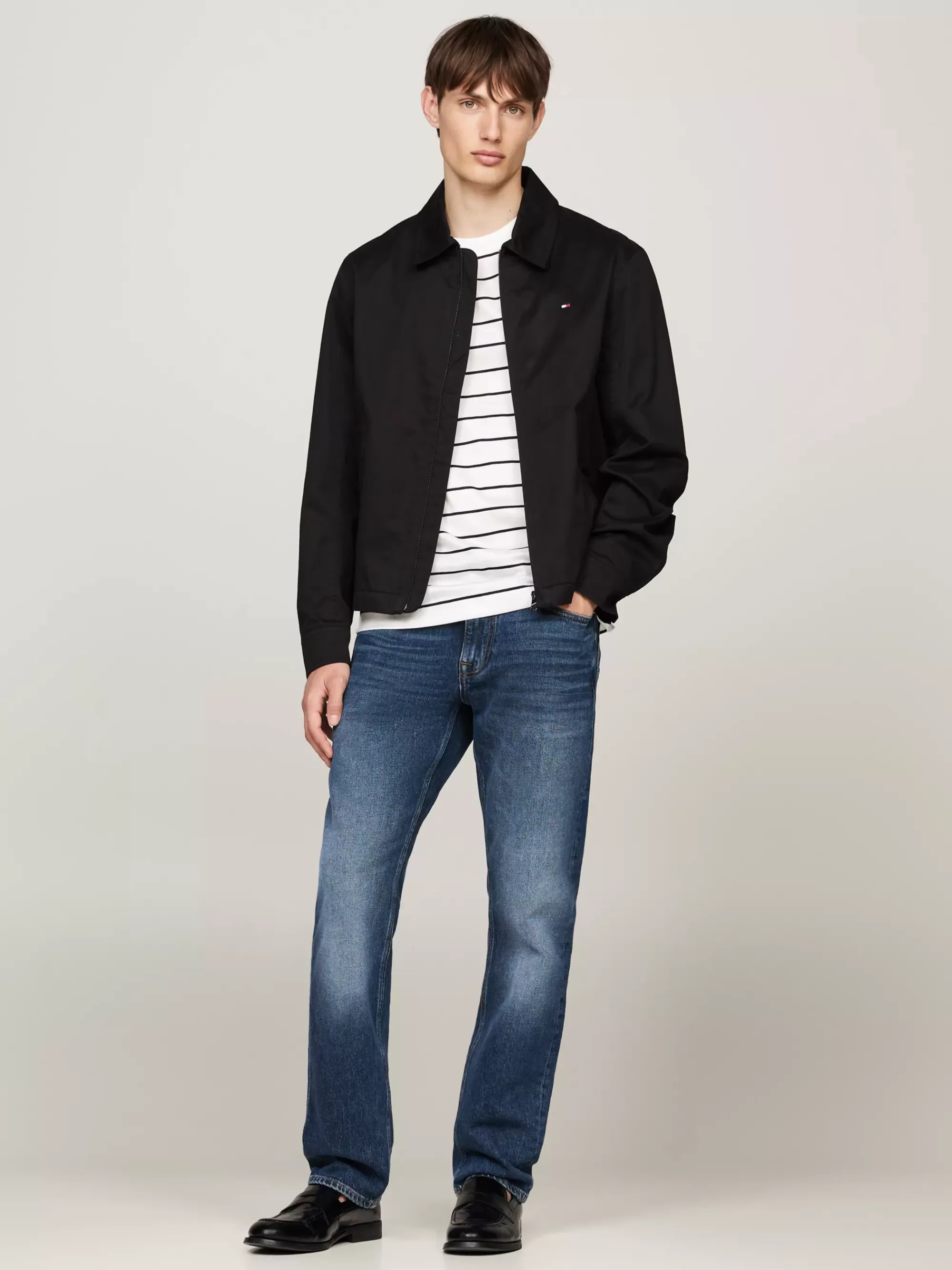 Jassen & Jacks | Bomberjacks*Tommy Hilfiger Ivy Jack Met Rits BLACK
