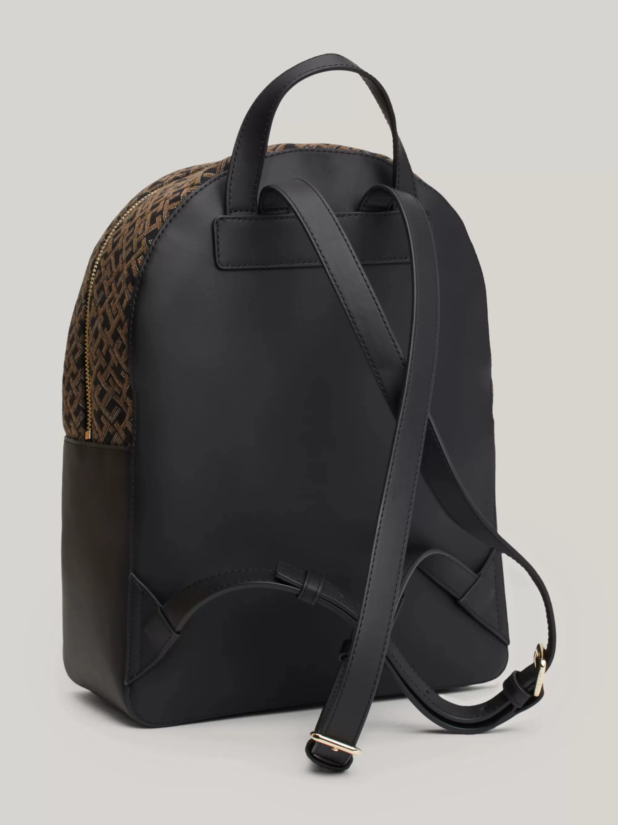 Rugzakken*Tommy Hilfiger Jacquard Rugzak Met Bol-design En TH-monogram BLACK