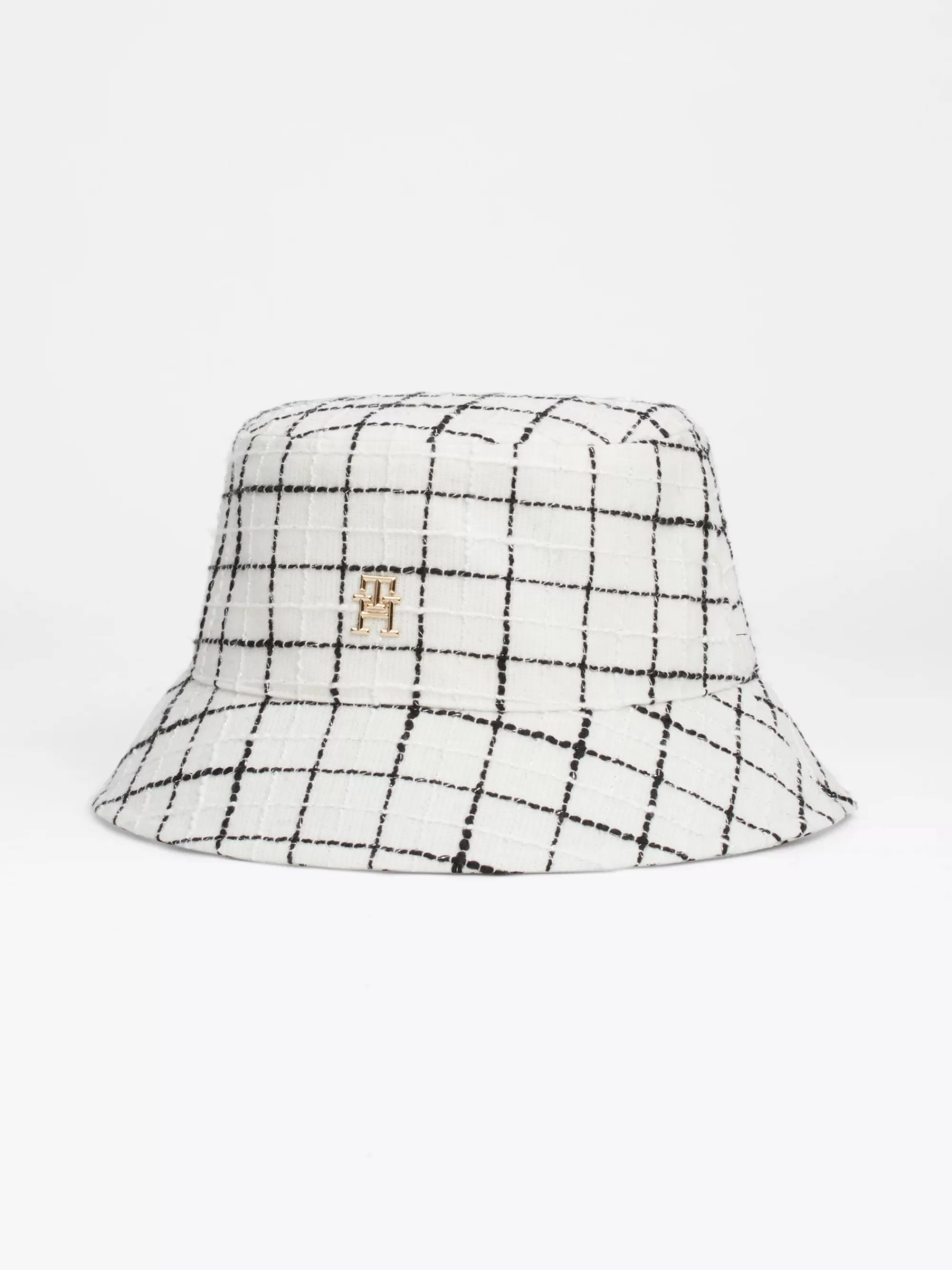 Mutsen & Sjaals*Tommy Hilfiger Jacquard Vissershoed Met Wol ANCIENT WHITE