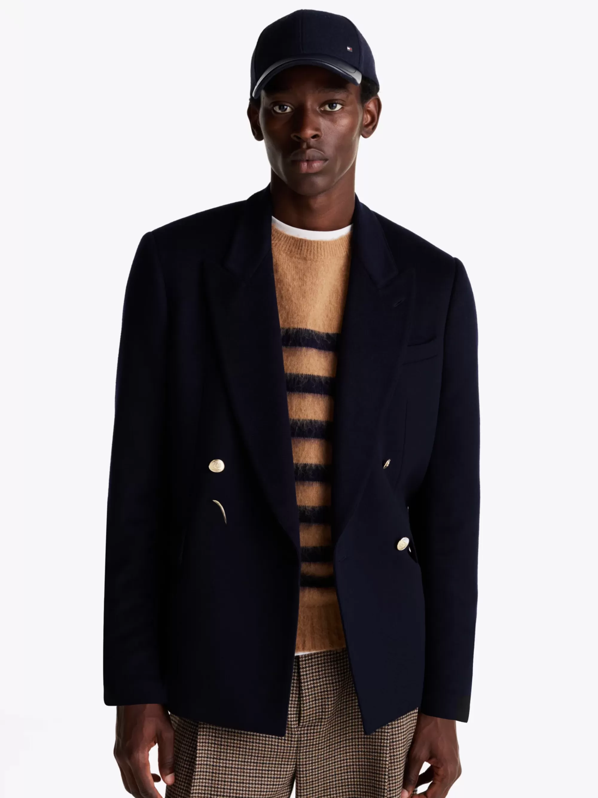 Jassen & Jacks*Tommy Hilfiger Jas Met Kasjmier BLUE