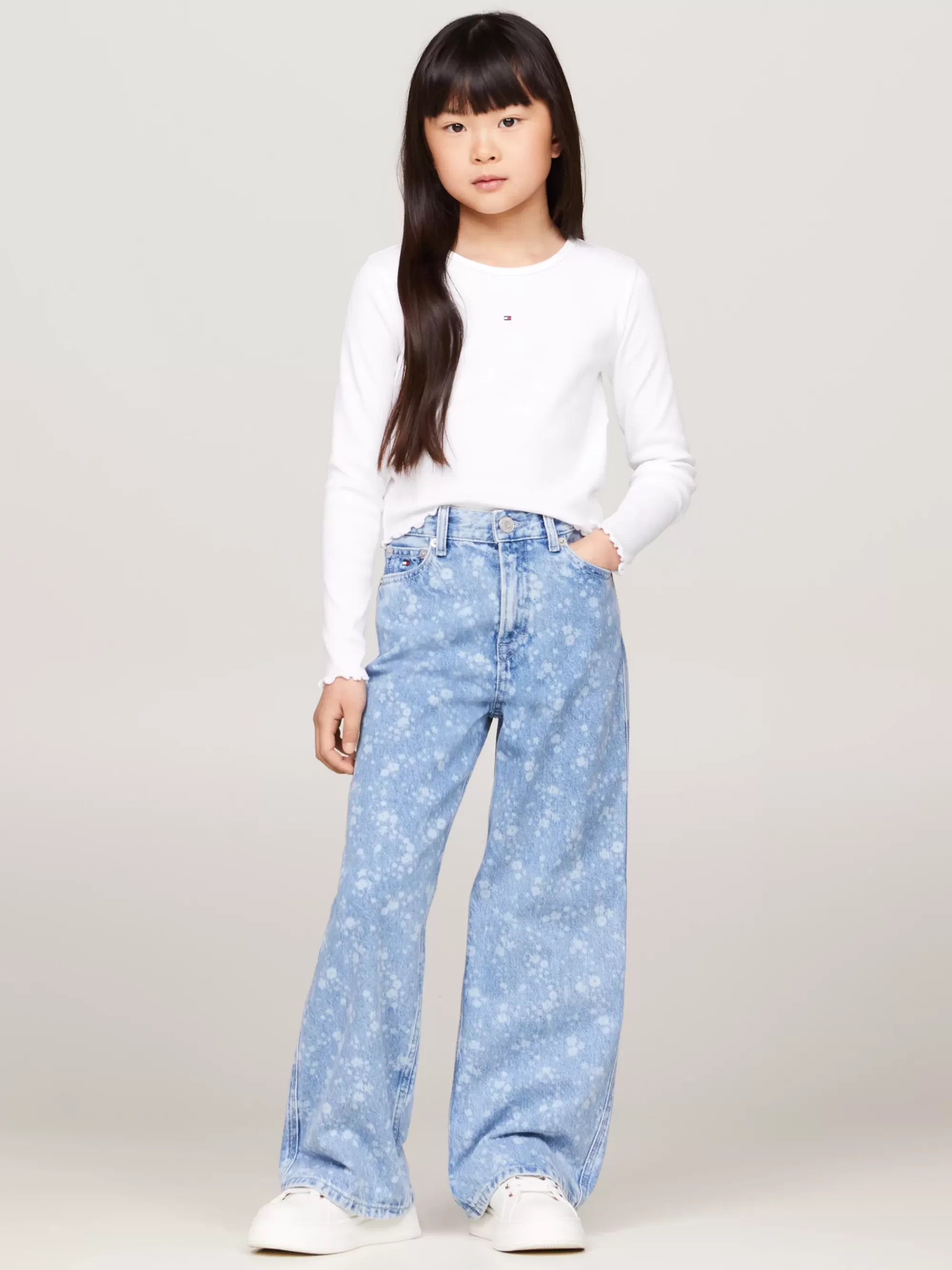 Jeans*Tommy Hilfiger Jeans Met Wijde Fit En Bloemenprint LASER
