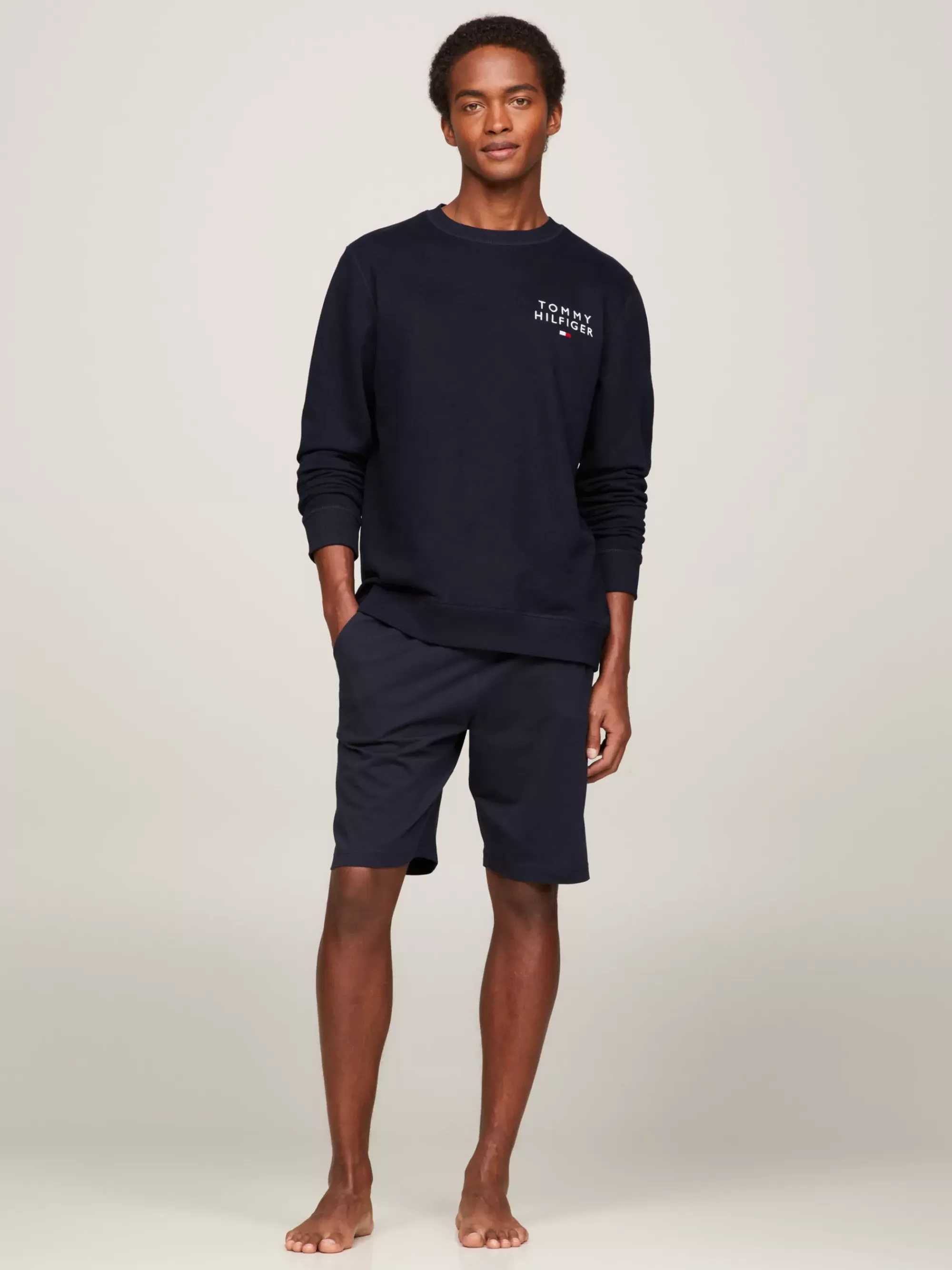 Loungewear*Tommy Hilfiger Jersey Short Met Logo DESERT SKY