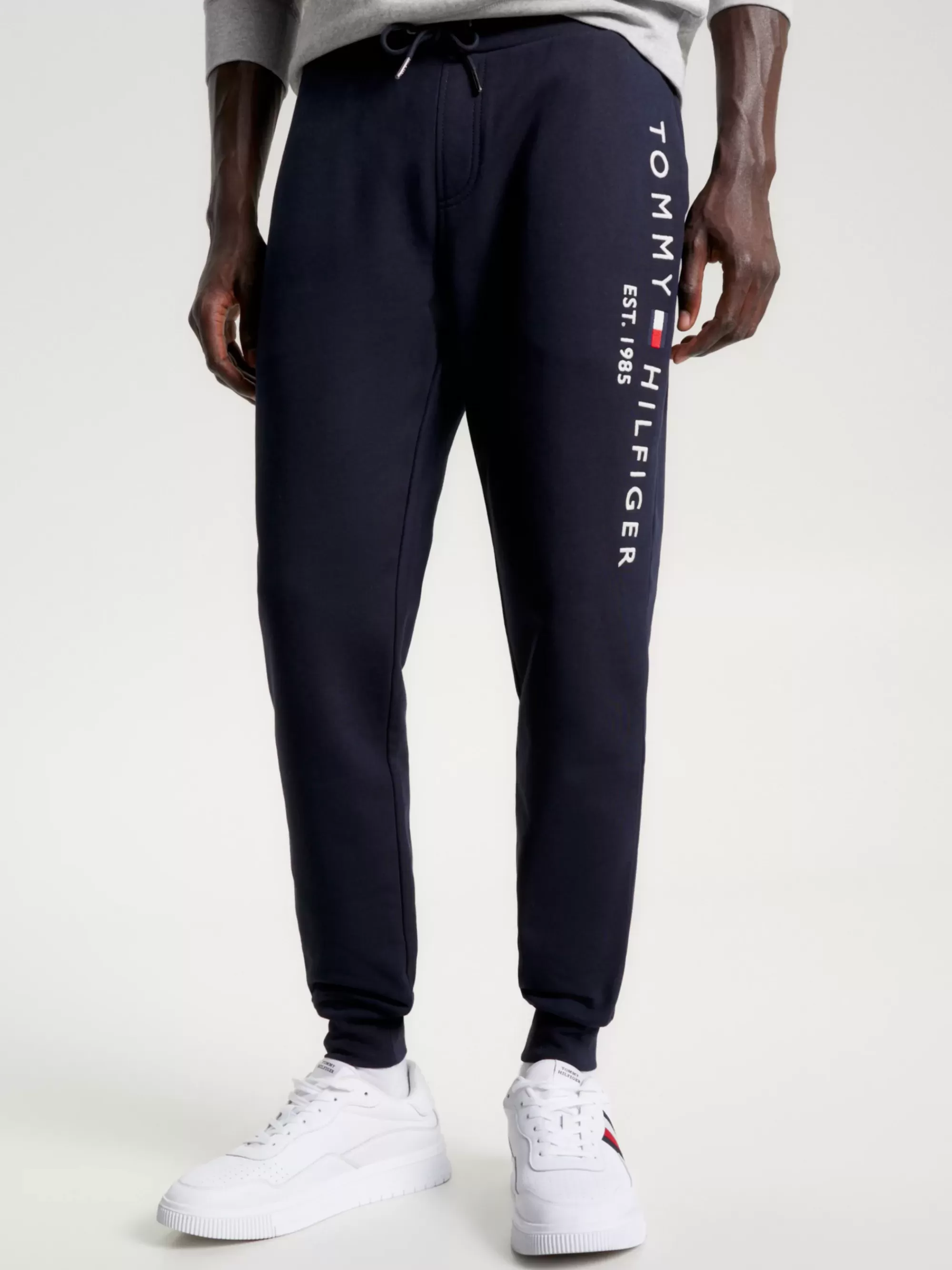 Trainingspak | Broeken*Tommy Hilfiger Jogger Met Boorden En Geborduurd Logo DESERT SKY