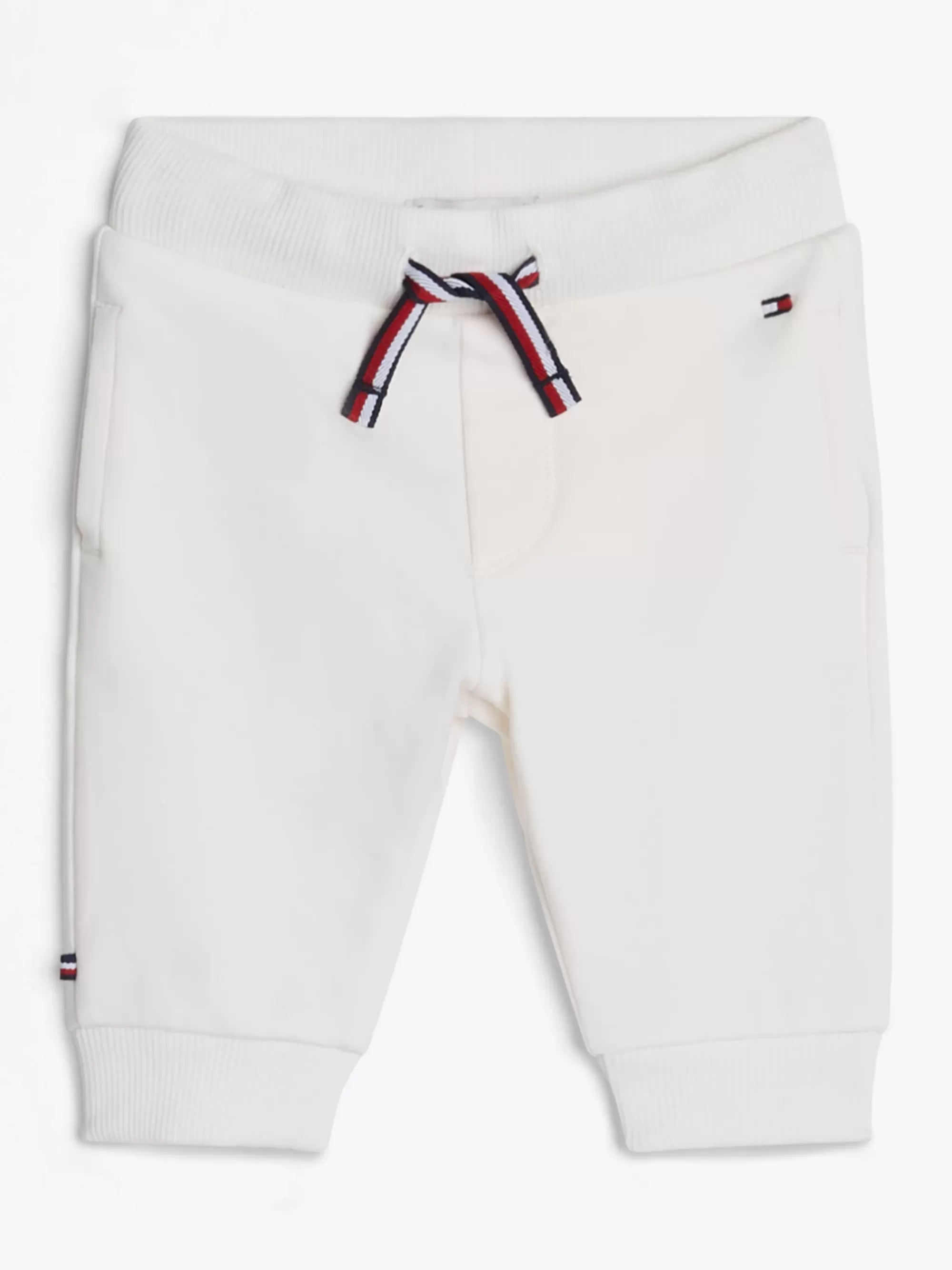 Meisjes | Jongens*Tommy Hilfiger Jogger Van Terry Met Trekkoord En Boorden ANCIENT WHITE
