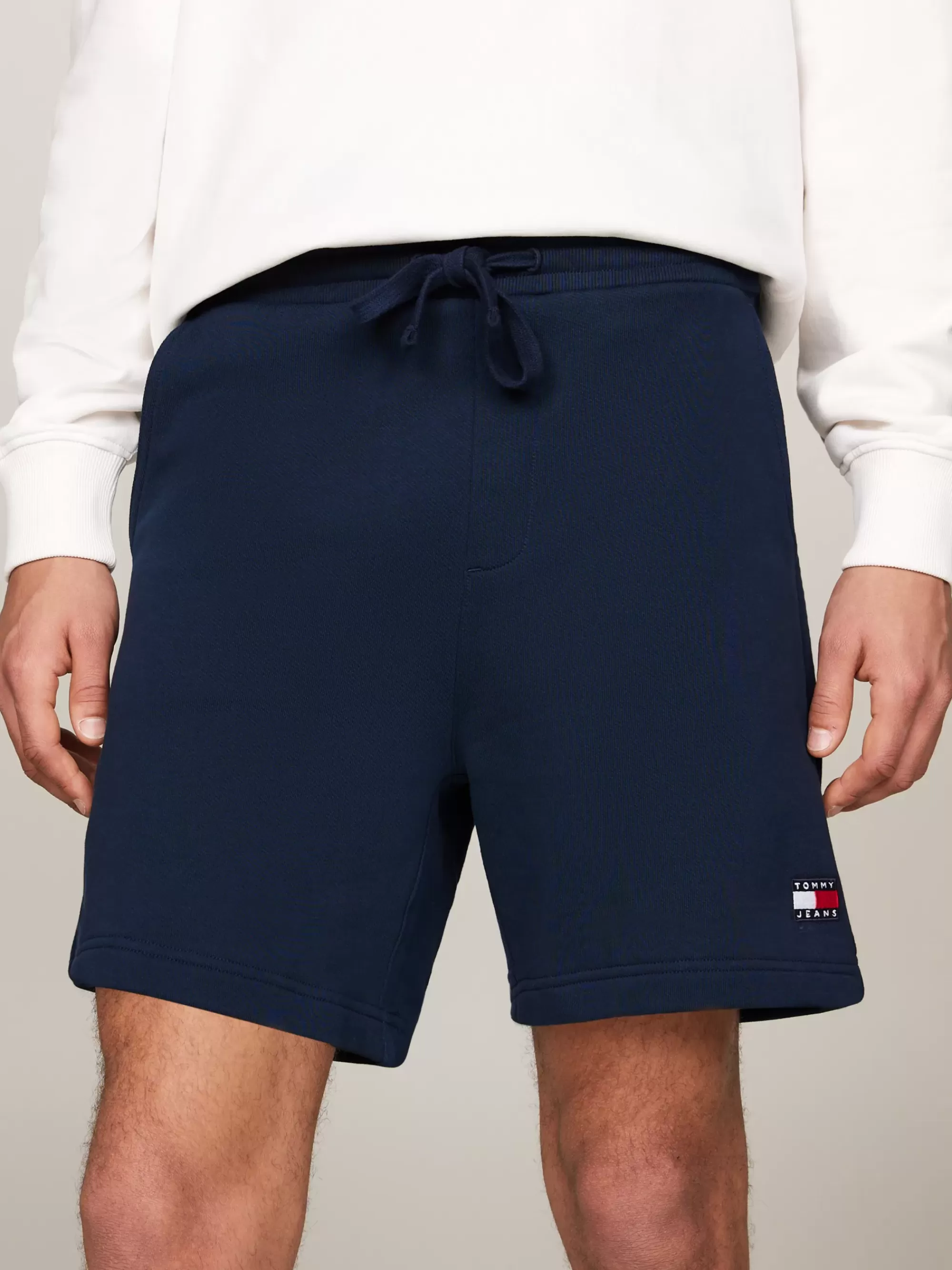 Korte Broeken*Tommy Hilfiger Joggingshort Met Tommy-badge DARK NIGHT NAVY