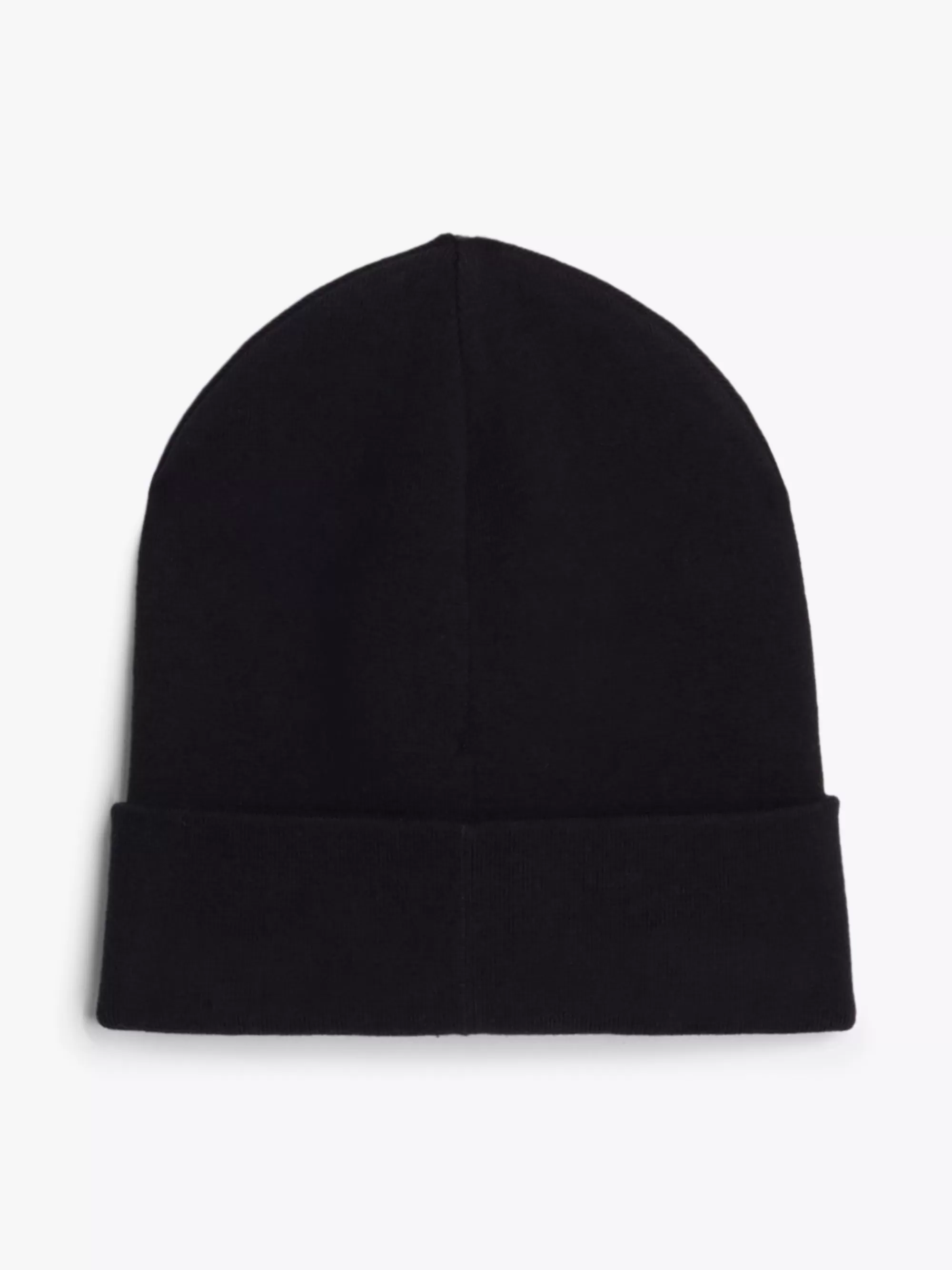 Mutsen | Mutsen & Sjaals*Tommy Hilfiger Katoenen Beanie Met Geborduurd Logo BLACK