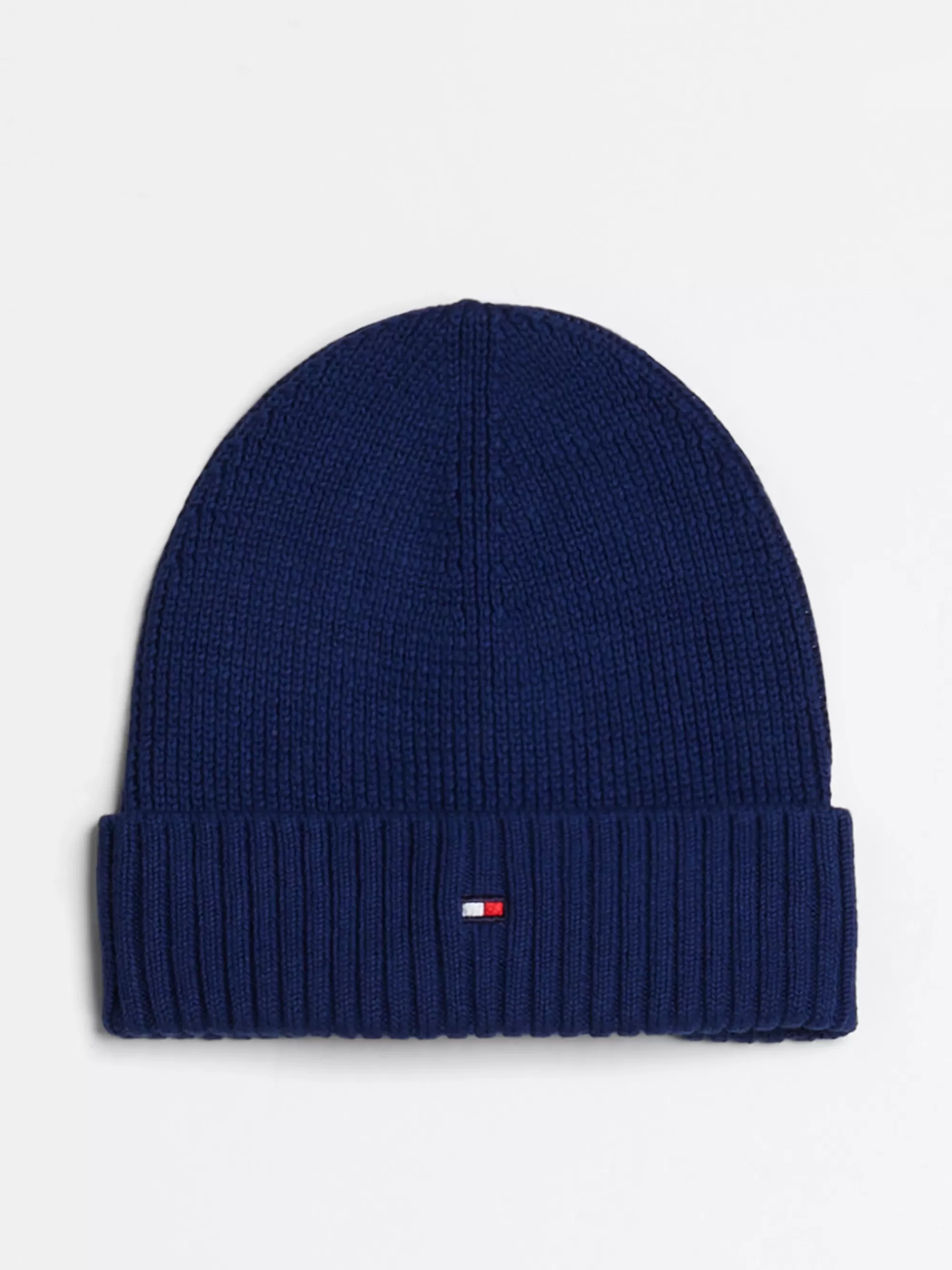 Schoenen & Accessoires*Tommy Hilfiger Kids Essential Beanie Met Geborduurde Vlag BLUE INK