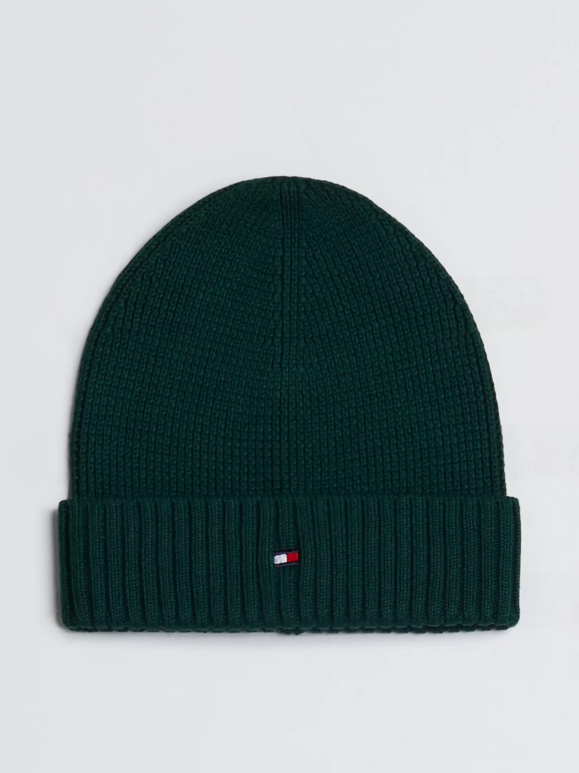 Schoenen & Accessoires*Tommy Hilfiger Kids Essential Beanie Met Geborduurde Vlag ORNAMENTAL GREEN