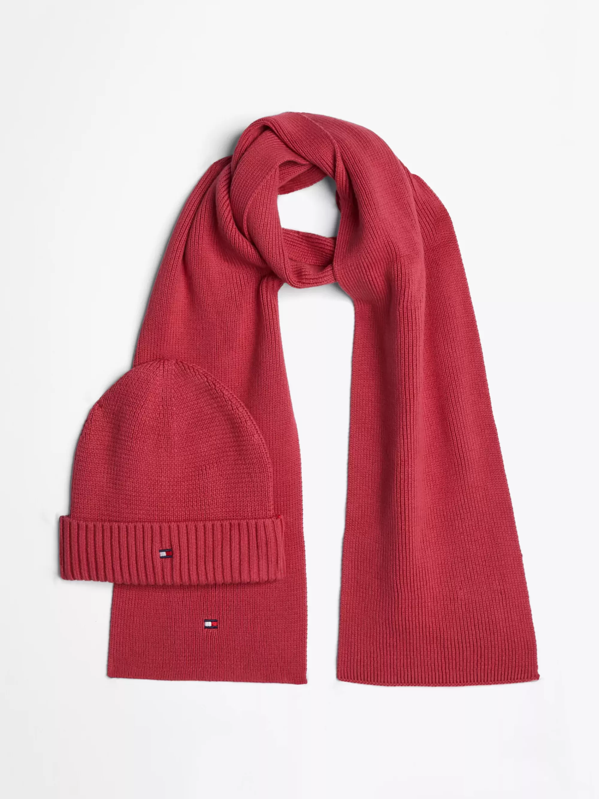 Schoenen & Accessoires*Tommy Hilfiger Kids Essential Cadeauset Met Beanie En Sjaal HERITAGE PINK