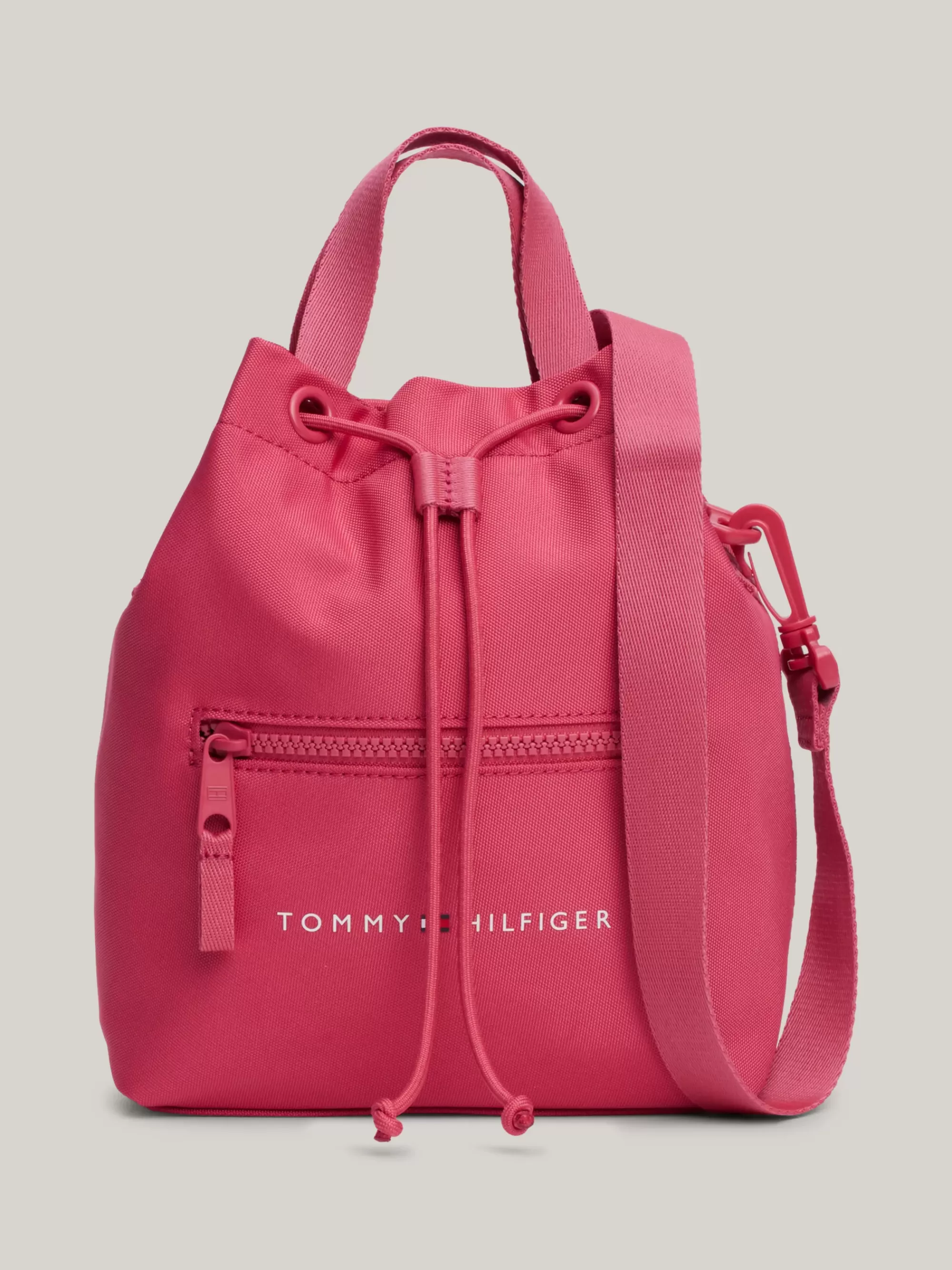Schoenen & Accessoires*Tommy Hilfiger Kids Essential Geweven Tas Met Trekkoord HERITAGE PINK