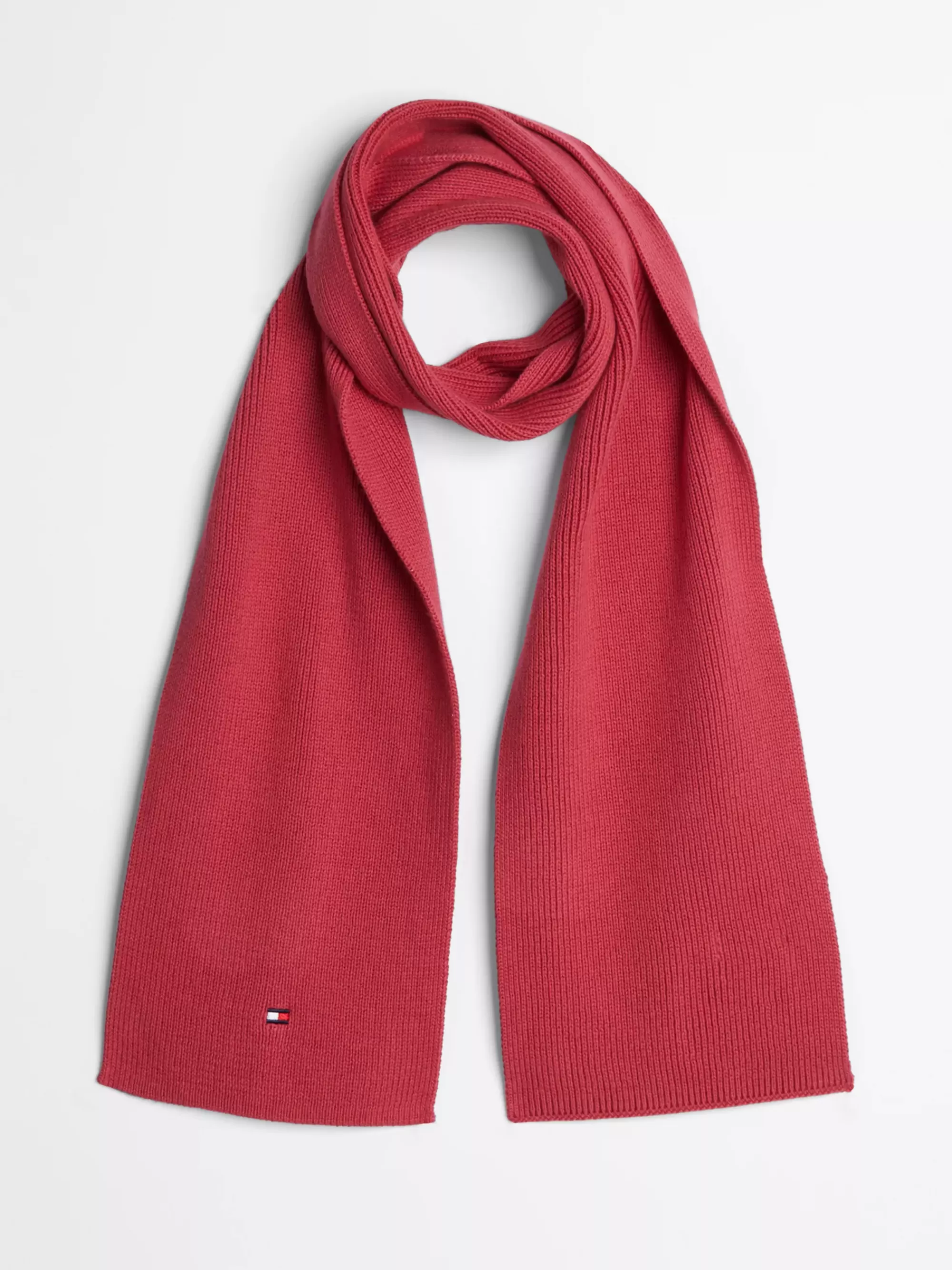 Schoenen & Accessoires | Schoenen & Accessoires*Tommy Hilfiger Kids Essential Sjaal Met Geborduurde Vlag HERITAGE PINK