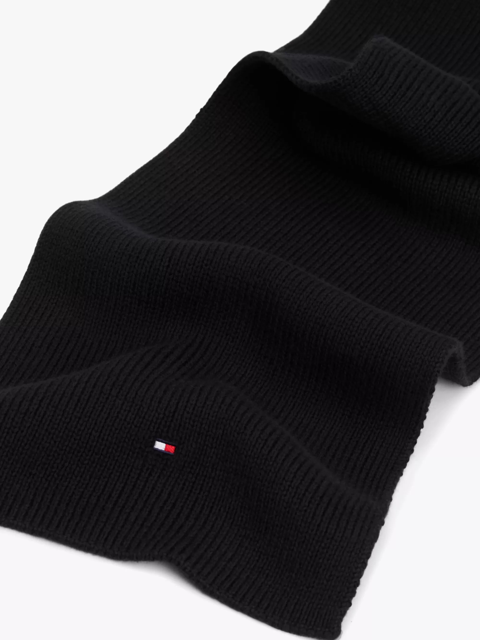 Schoenen & Accessoires | Schoenen & Accessoires*Tommy Hilfiger Kids Essential Sjaal Met Geborduurde Vlag BLACK