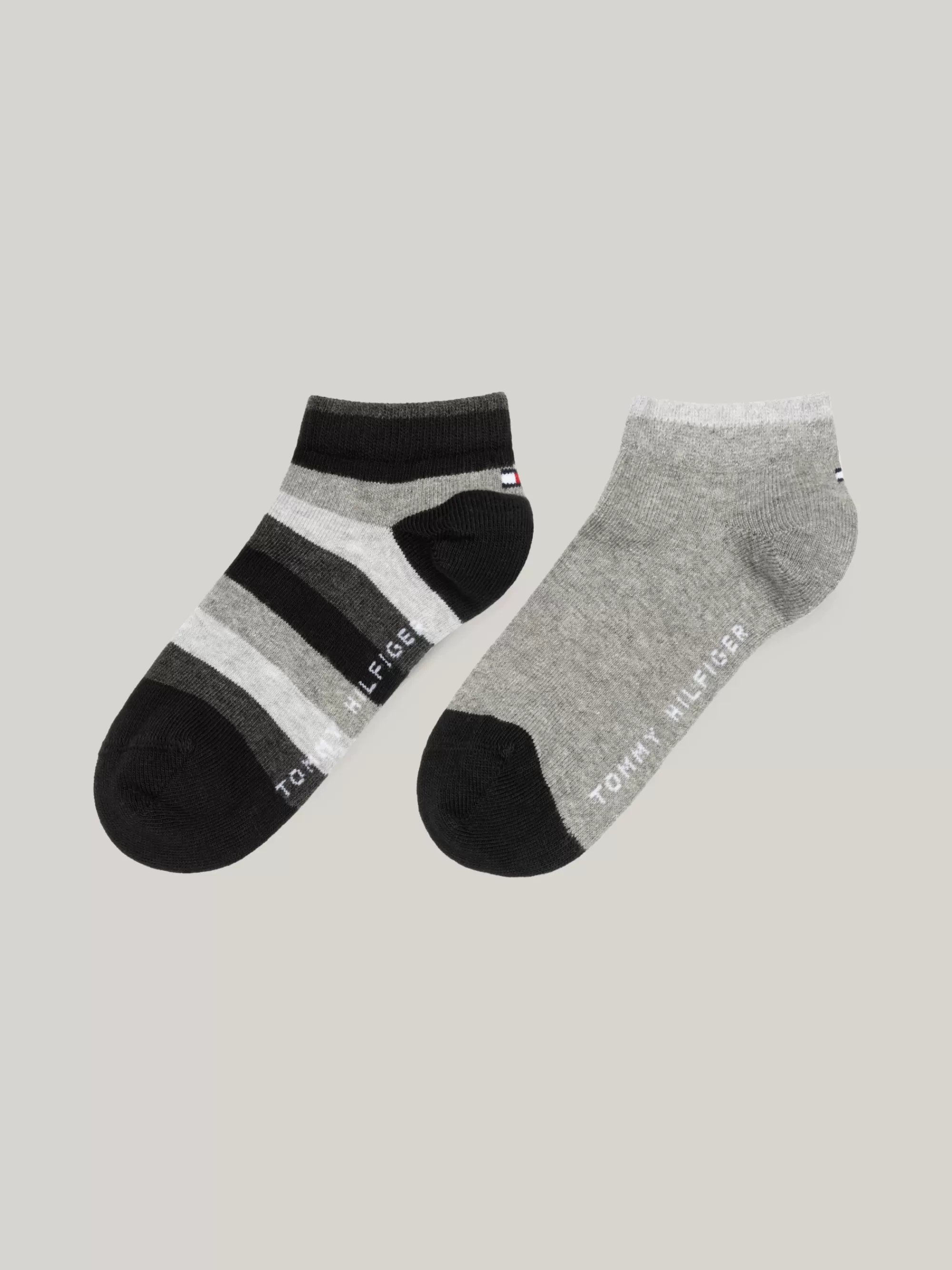 Ondergoed & Sokken | Underwear & Socks*Tommy Hilfiger Kids Set Van 2 Paar Enkelsokken Met Strepen BLACK