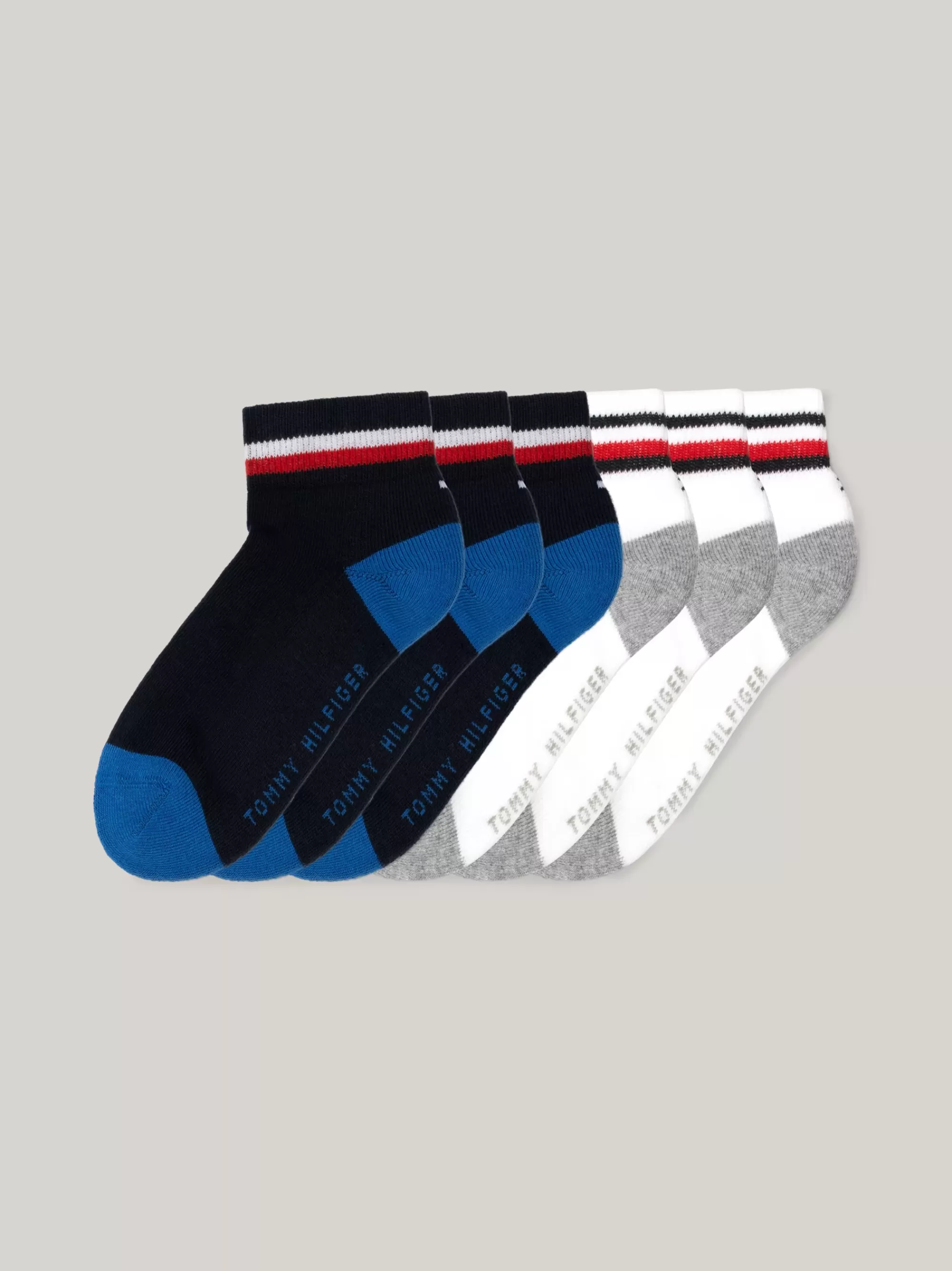 Ondergoed & Sokken | Underwear & Socks*Tommy Hilfiger Kids Set Van 6 Paar Iconic Enkelsokken MIDNIGHT BLUE / WHITE