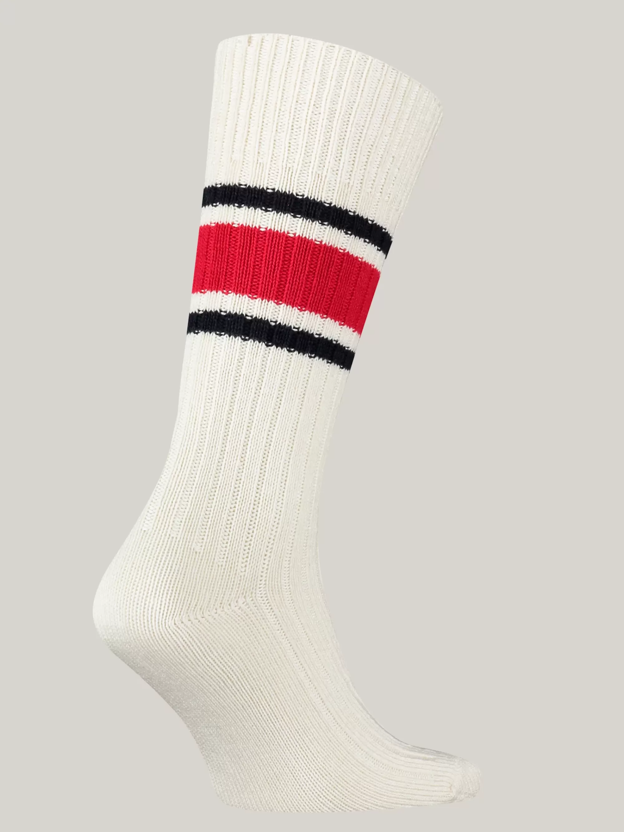 Sokken*Tommy Hilfiger Klassieke Ribgebreide Sokken Met Streep TOMMY ORIGINAL