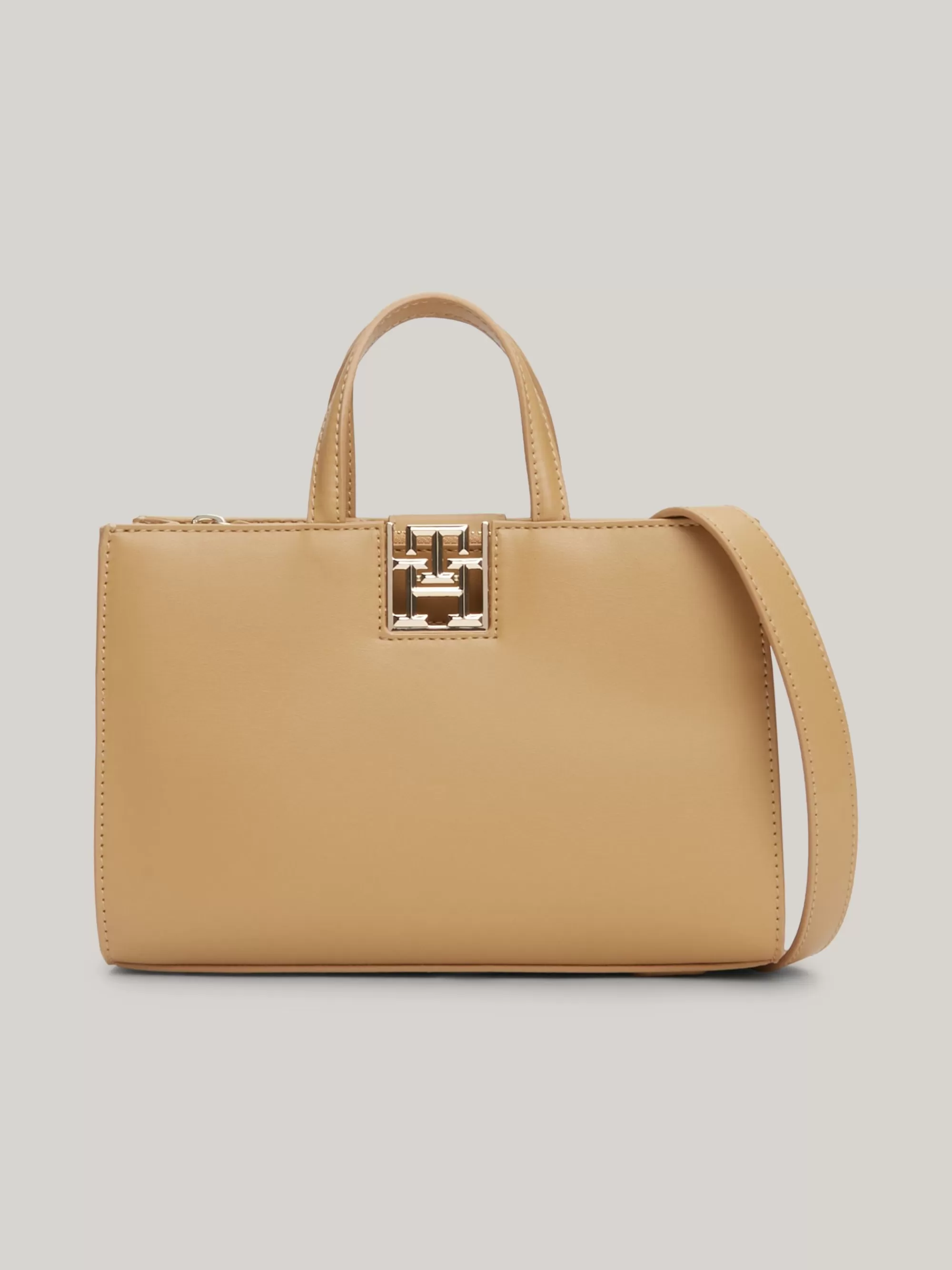 Shoppers*Tommy Hilfiger Kleine Shopper Met Crossbodyband CLASSIC KHAKI