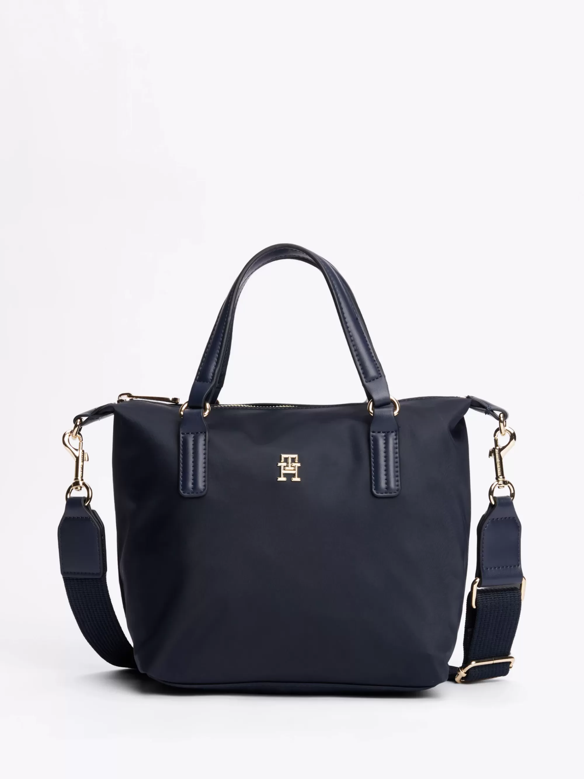 Shoppers*Tommy Hilfiger Kleine Shopper Met TH-embleem SPACE BLUE