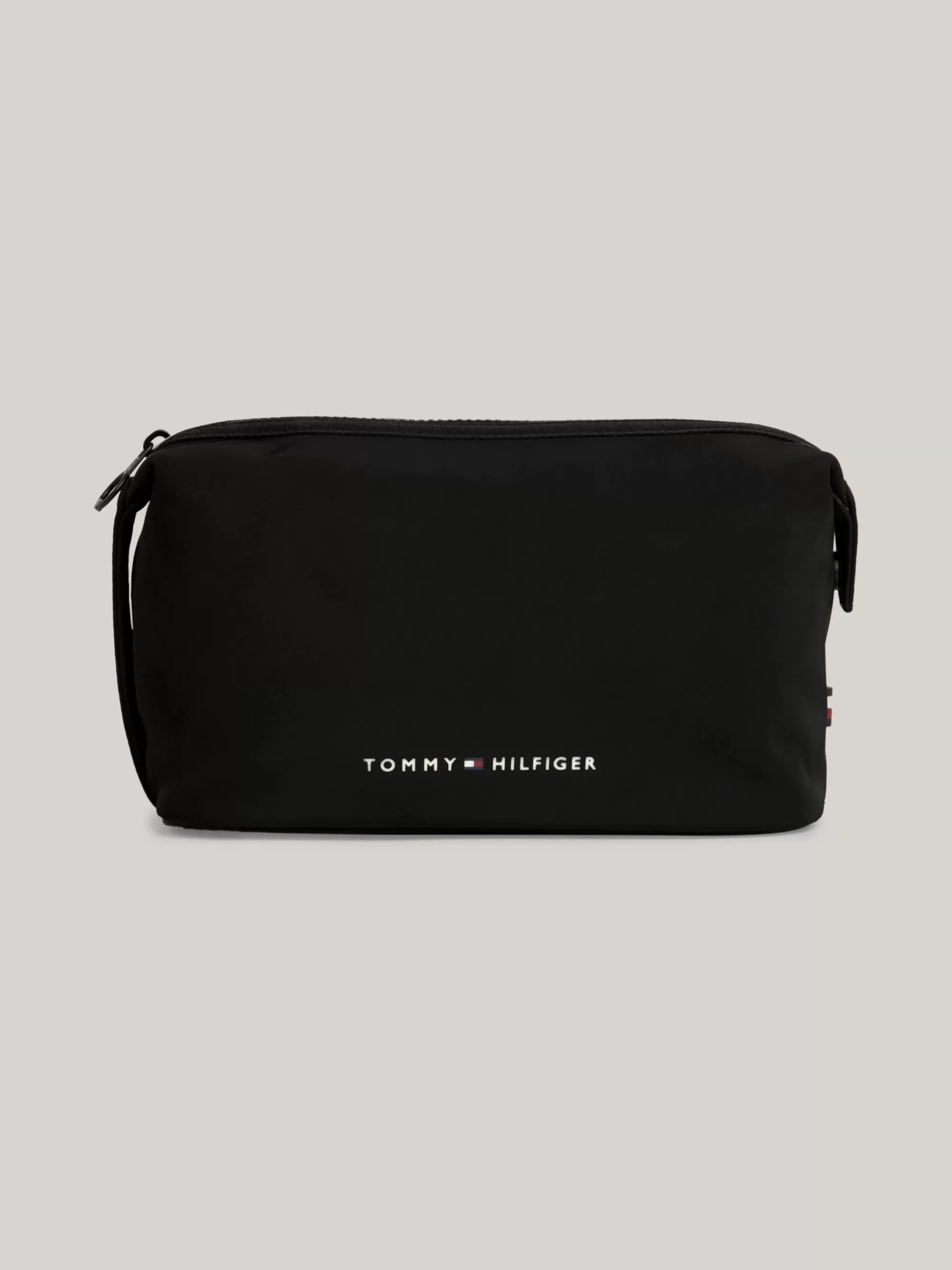 Toilettassen*Tommy Hilfiger Kleine Toilettas Met Waterafstotende Voering BLACK