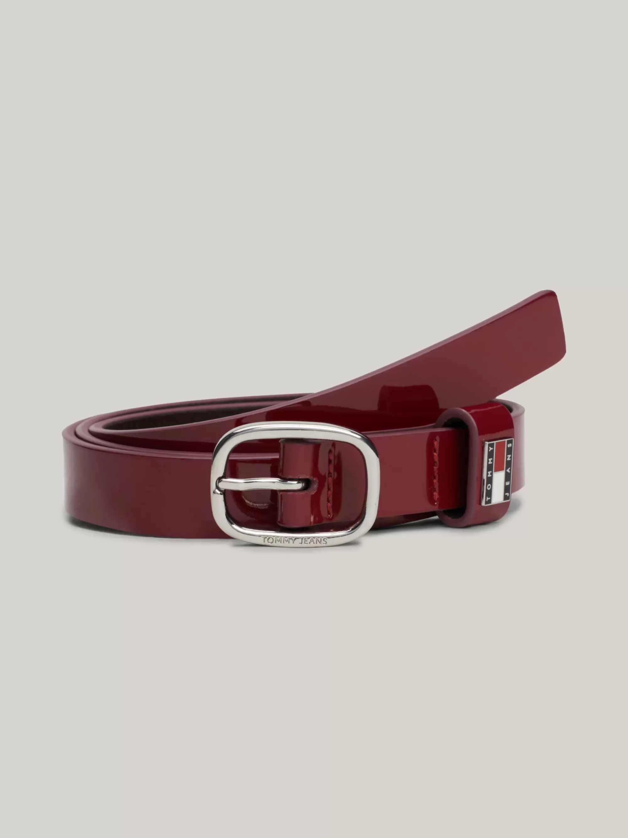 Riemen*Tommy Hilfiger Lakleren Riem Met Logo RED CARPET
