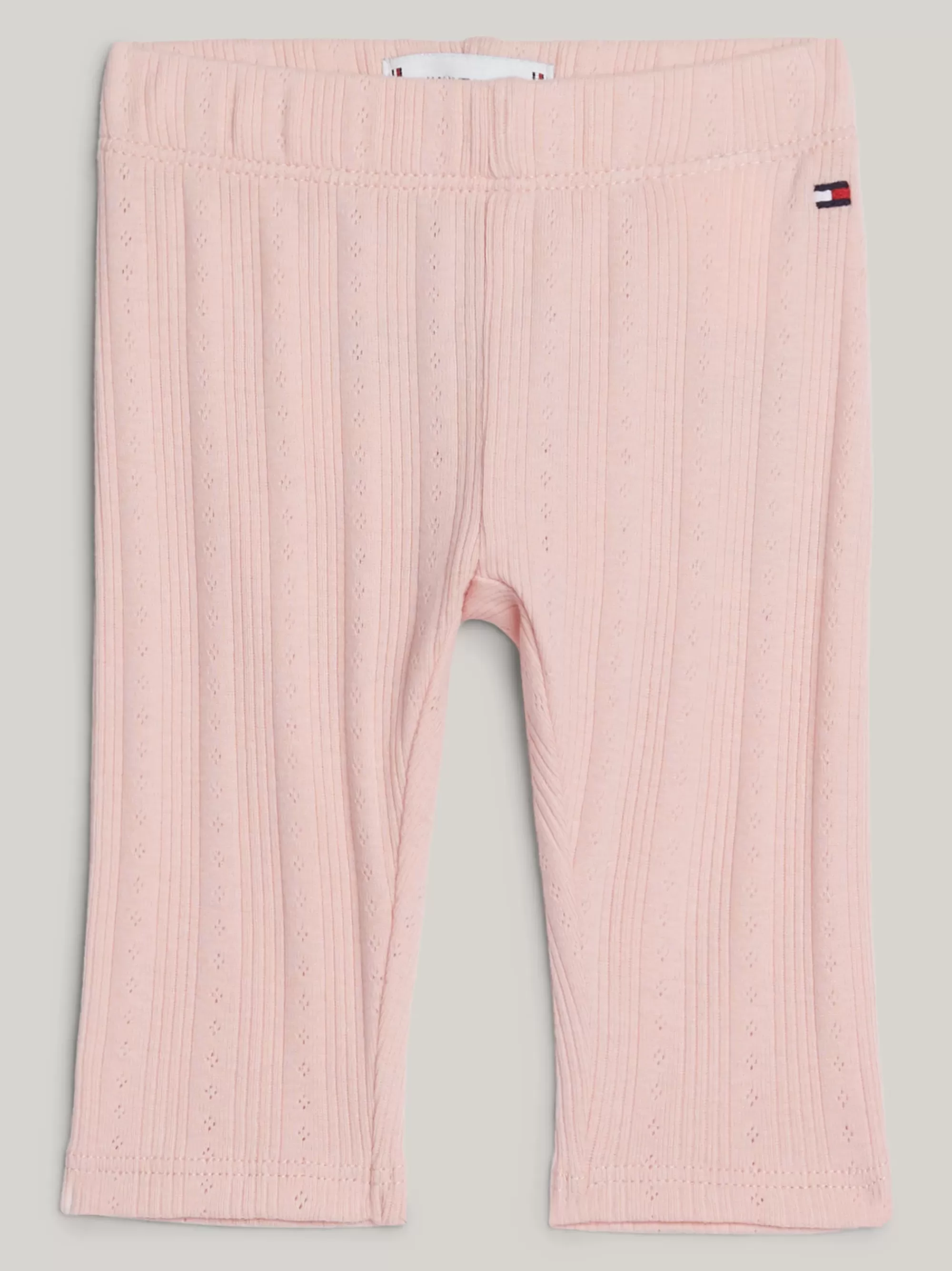 Meisjes | Jongens*Tommy Hilfiger Lange Legging Met Gebloemd Pointelle-patroon SOFT ROSE
