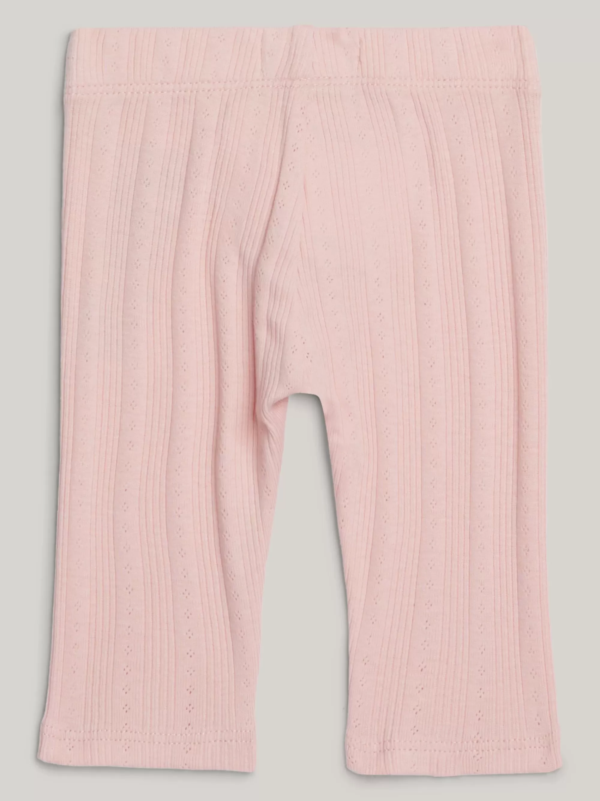 Meisjes | Jongens*Tommy Hilfiger Lange Legging Met Gebloemd Pointelle-patroon SOFT ROSE