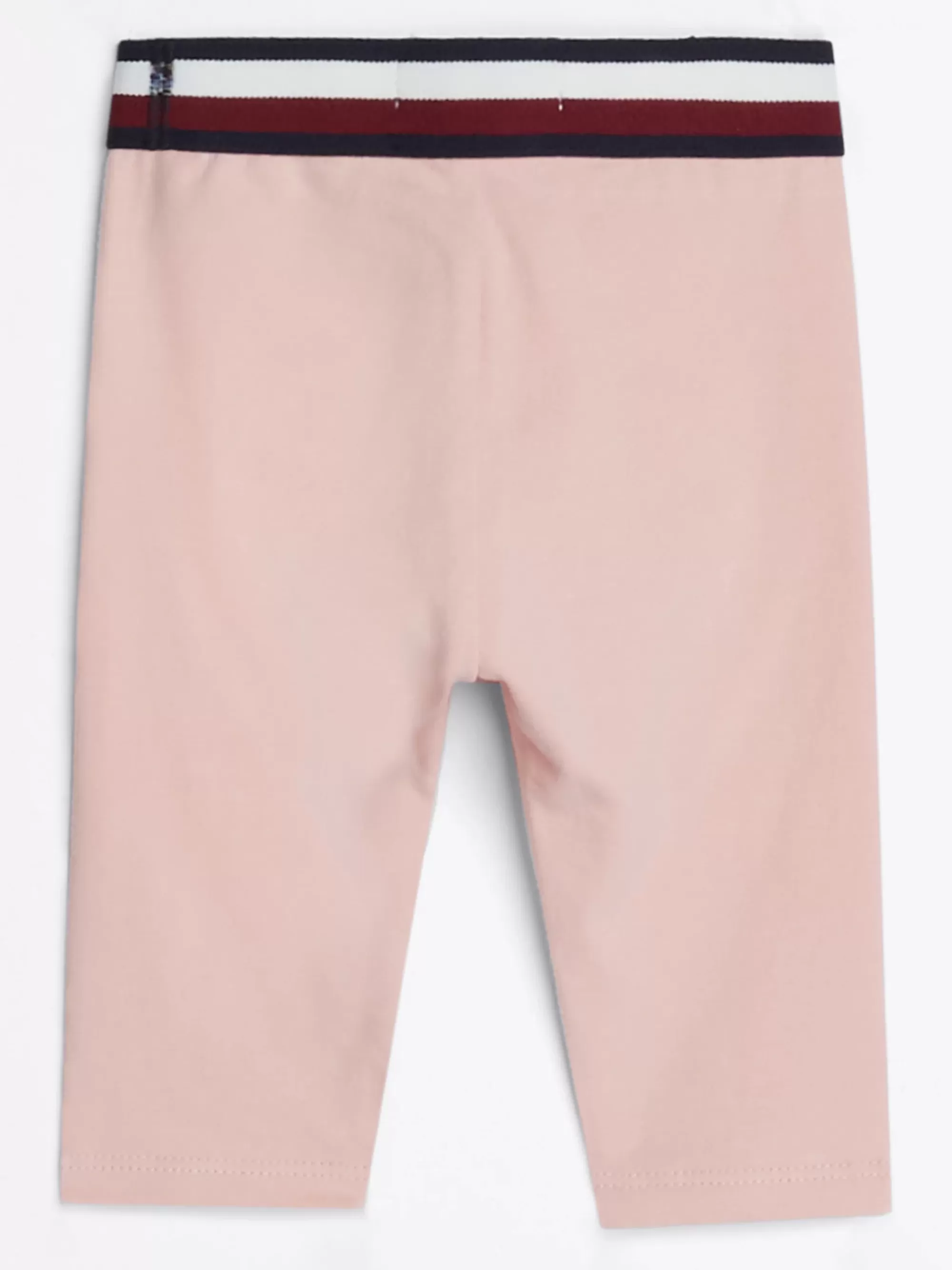 Meisjes | Jongens*Tommy Hilfiger Lange Legging Met Hilfiger-vlag SOFT ROSE