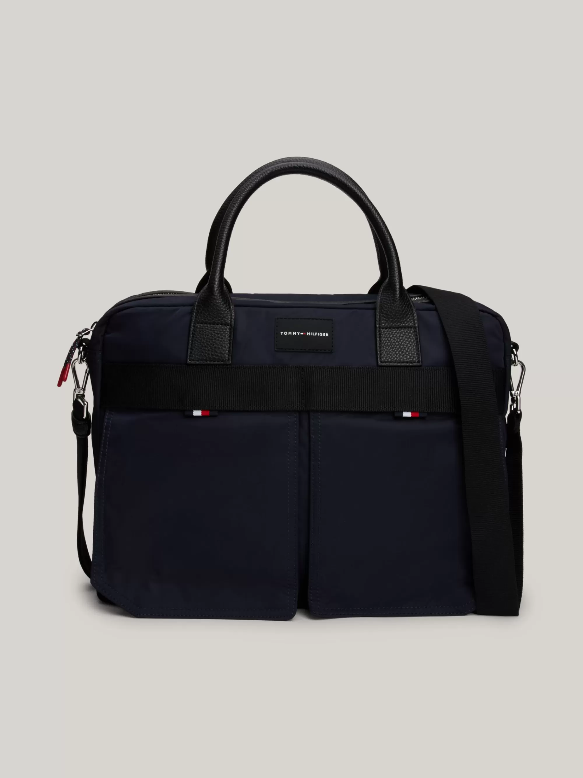 Aktetassen*Tommy Hilfiger Laptoptas Met Logopatch SPACE BLUE