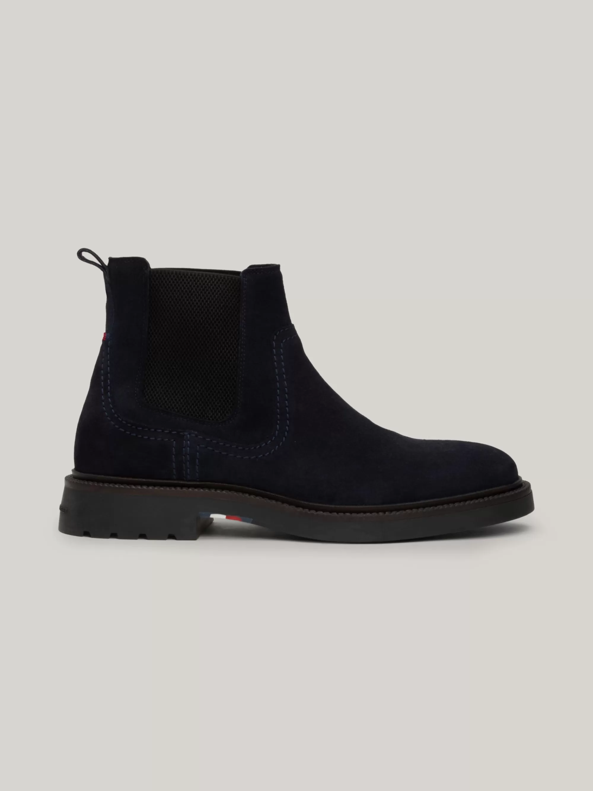 Chelsea Boots | Laarzen*Tommy Hilfiger Lichtgewicht Suède Chelsea Boot DESERT SKY