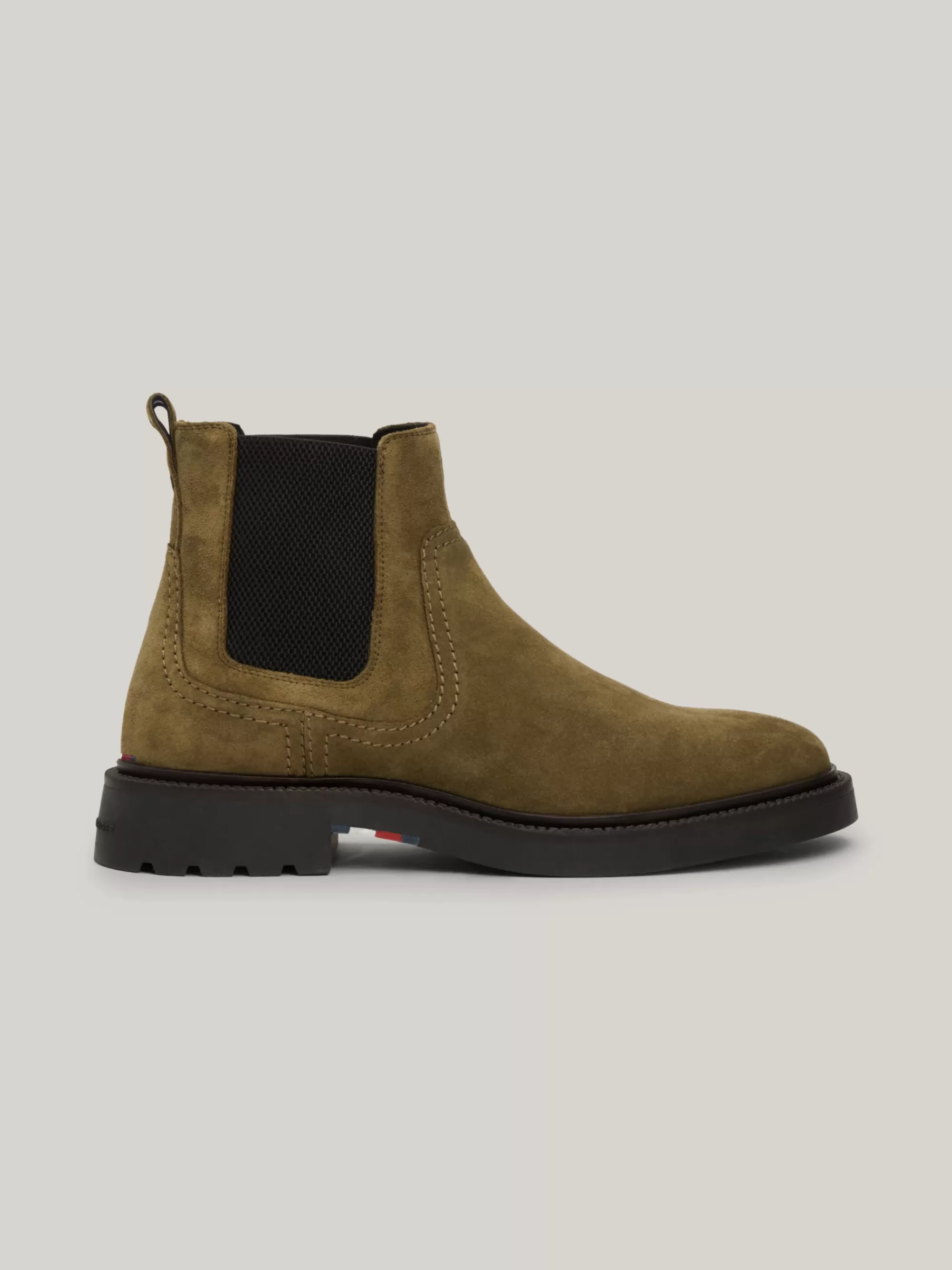 Chelsea Boots | Laarzen*Tommy Hilfiger Lichtgewicht Suède Chelsea Boot UTILITY OLIVE