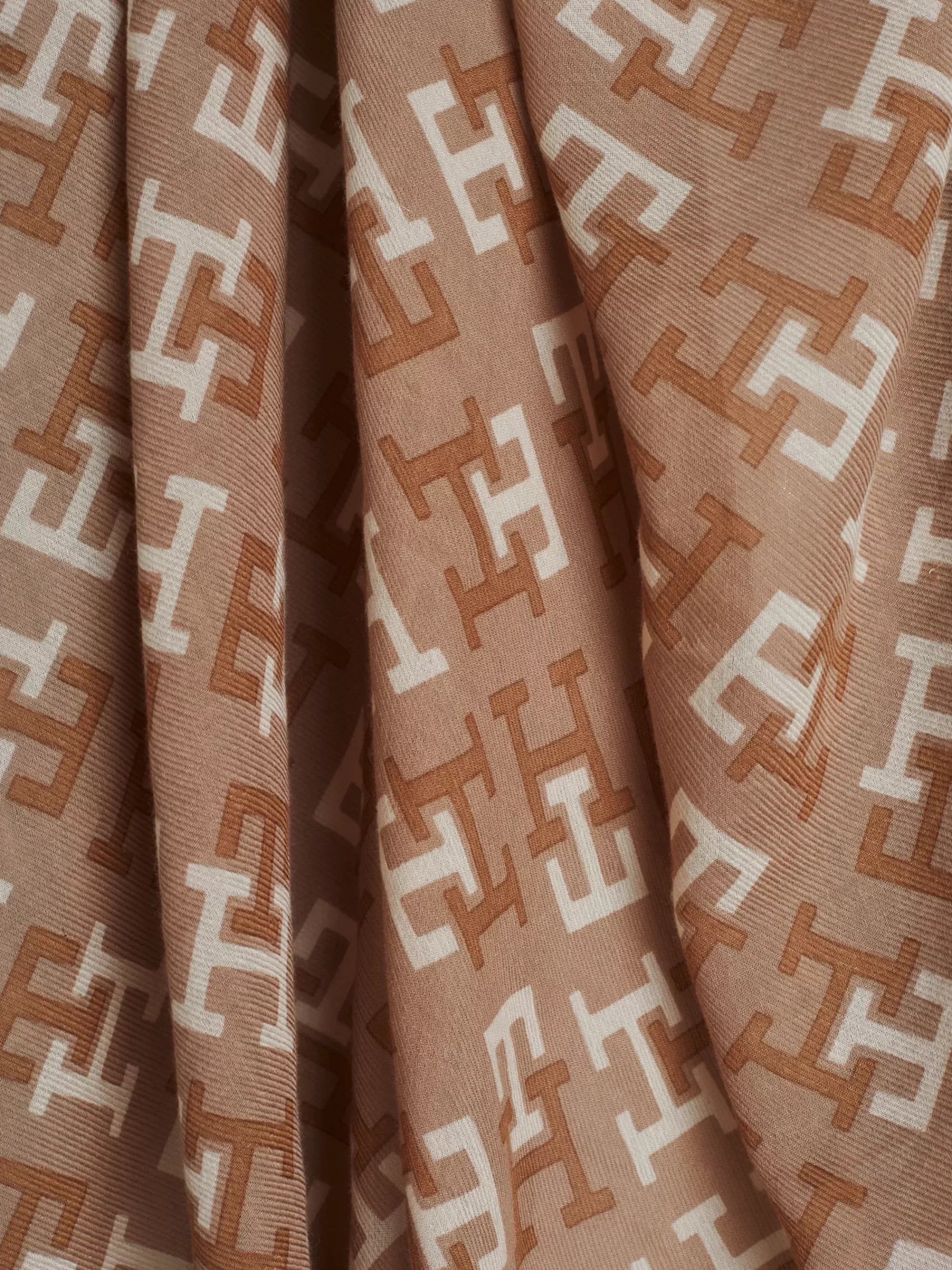 Sjaals | Sjaals*Tommy Hilfiger Lichtgewicht Vierkante Sjaal CLASSIC KHAKI