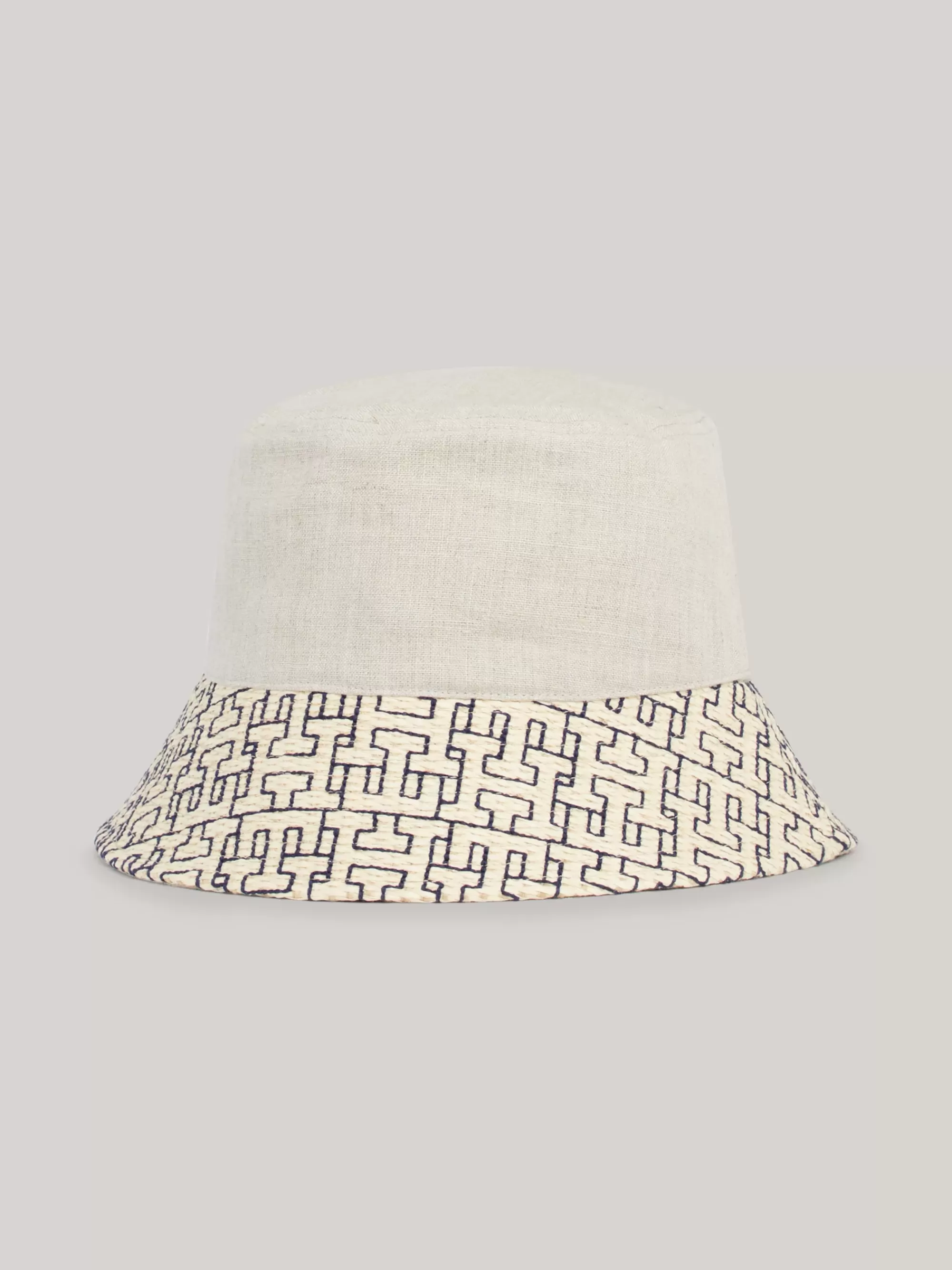 Mutsen & Sjaals*Tommy Hilfiger Linnen Vissershoed Met TH-monogram CALICO