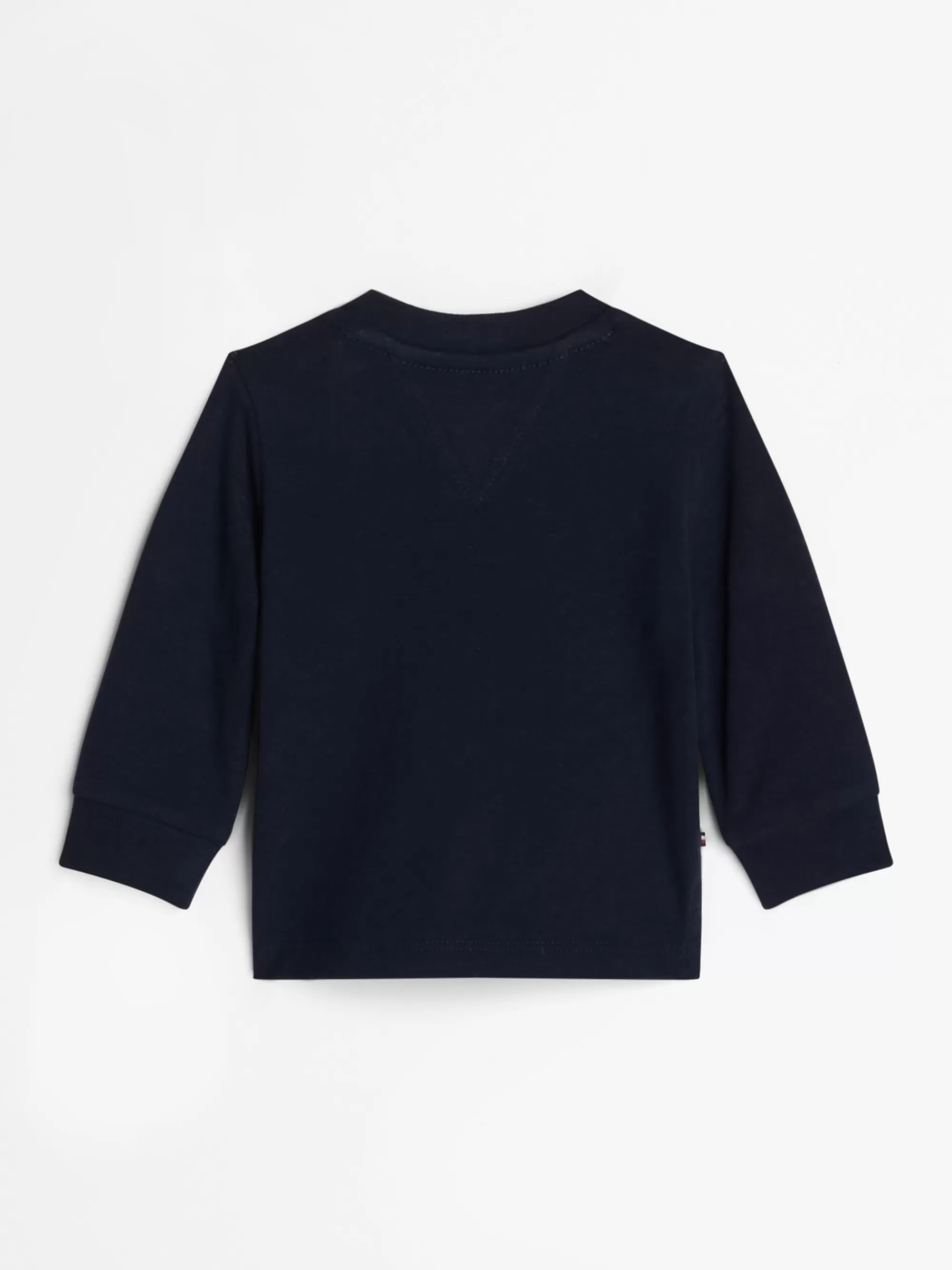 Meisjes | Jongens*Tommy Hilfiger Longsleeve T-shirt Met Flocked Logo DESERT SKY