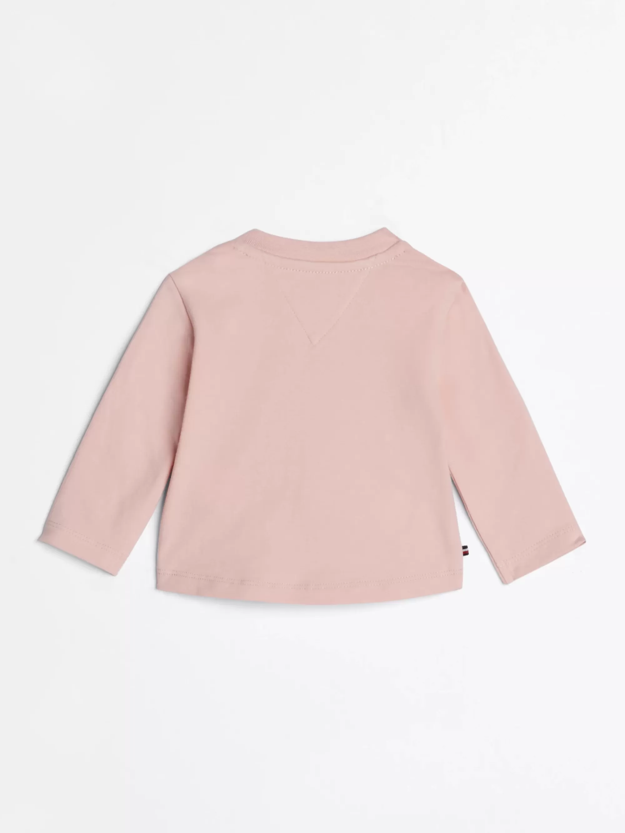 Meisjes | Jongens*Tommy Hilfiger Longsleeve T-shirt Met Metallic Logo SOFT ROSE