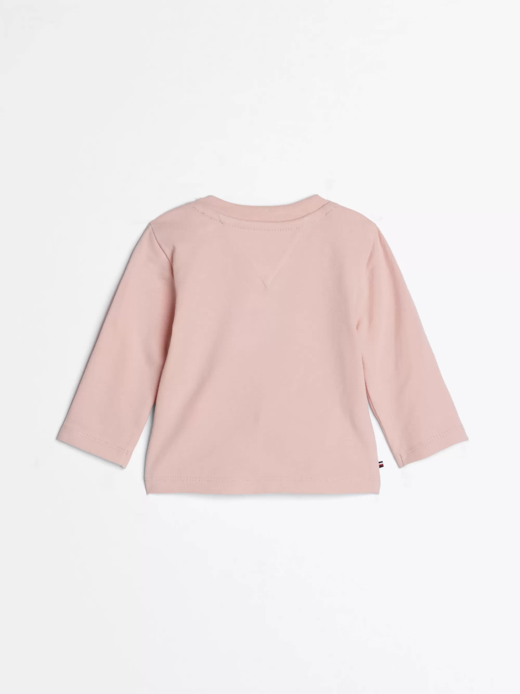 Meisjes | Jongens*Tommy Hilfiger Longsleeve T-shirt Met Ronde Hals SOFT ROSE