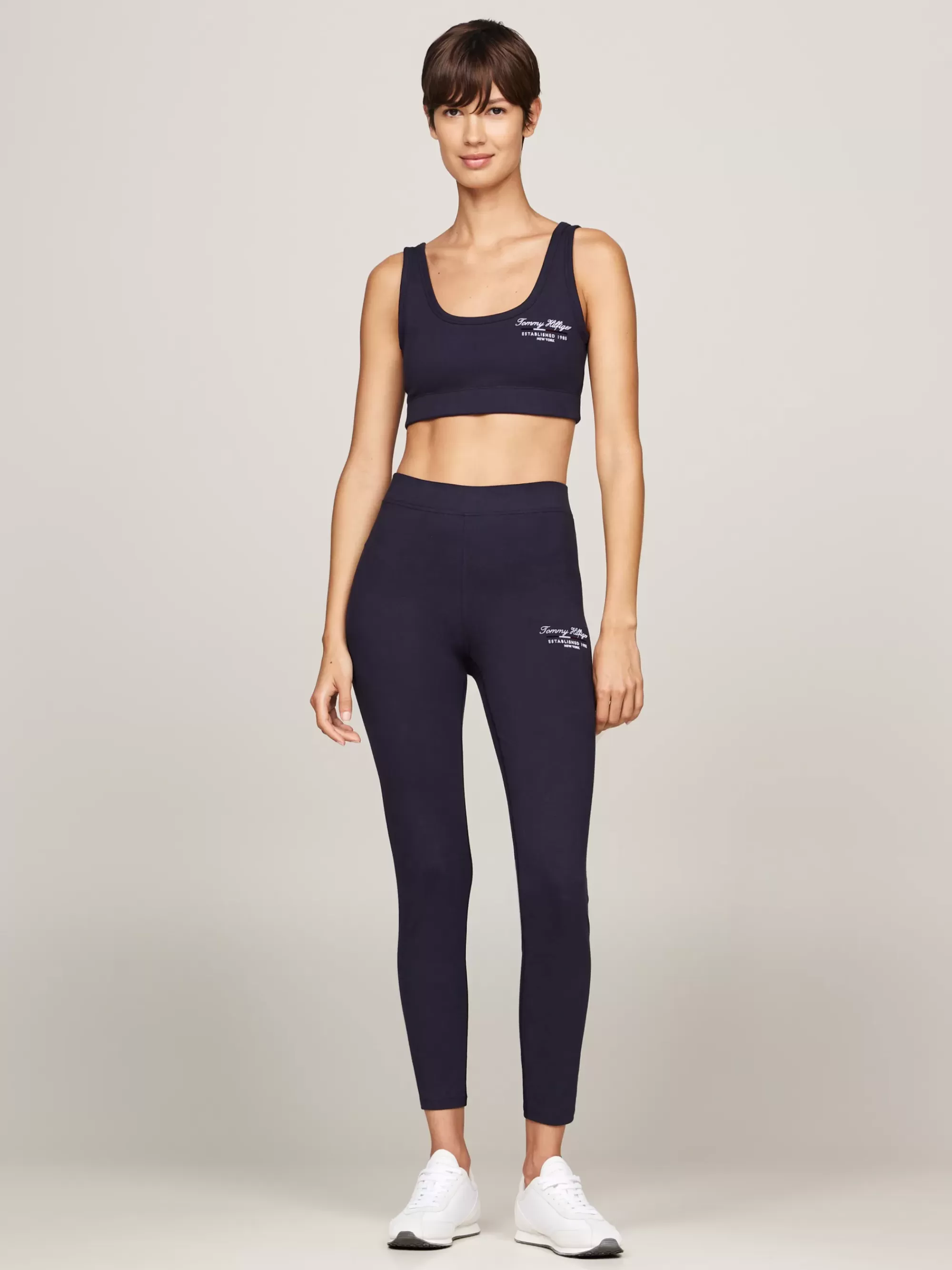 Bh's | Lingerie*Tommy Hilfiger Low Support Sport-bh DESERT SKY