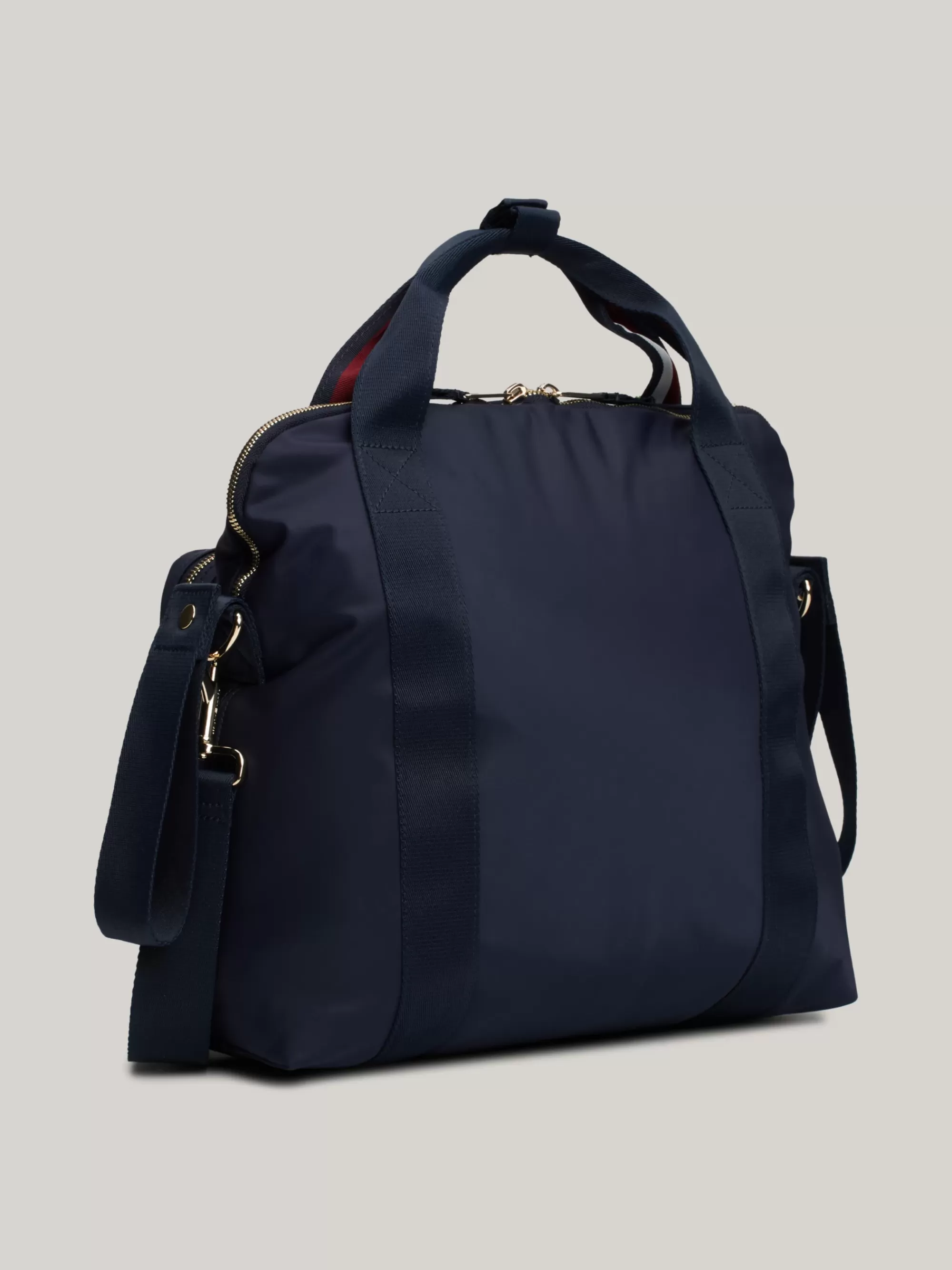 Schoenen & Accessoires*Tommy Hilfiger Luiertas Met Metalen TH-monogram SPACE BLUE