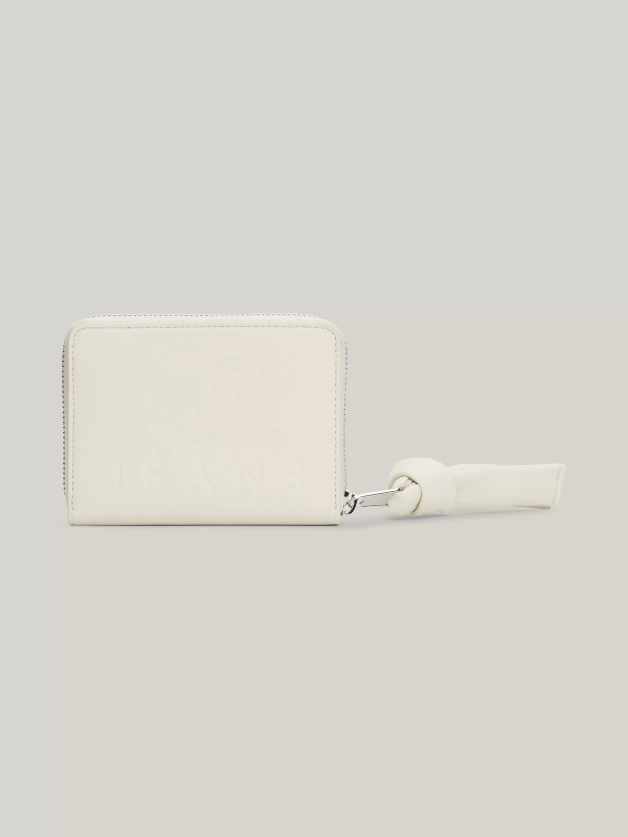 Portemonnees & Sleutelhangers*Tommy Hilfiger Medium Zip-around Portmonnee Met Metalen Logo NEWSPRINT