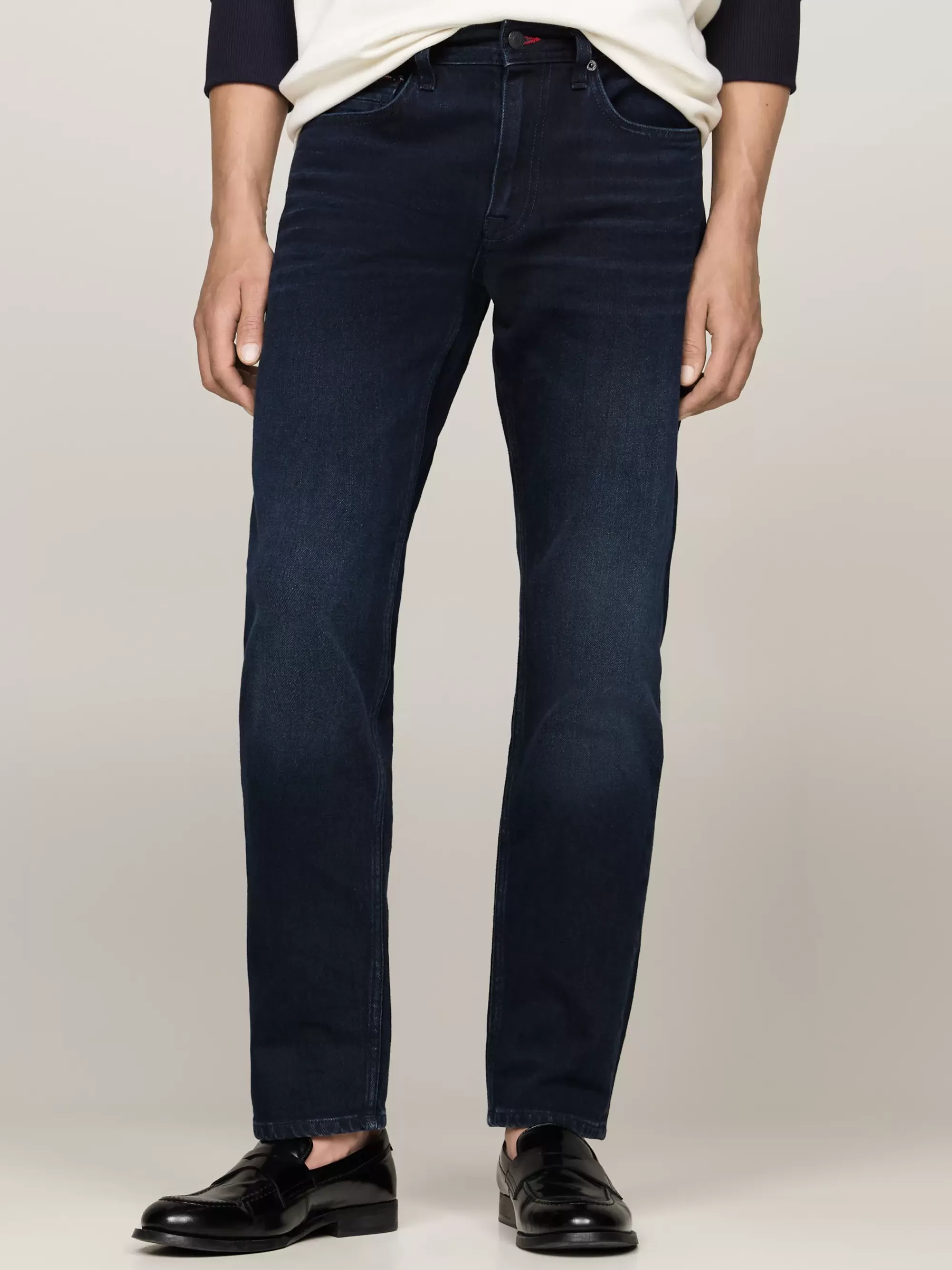 Jeans*Tommy Hilfiger Mercer Regular Straight Jeans TETON INDIGO